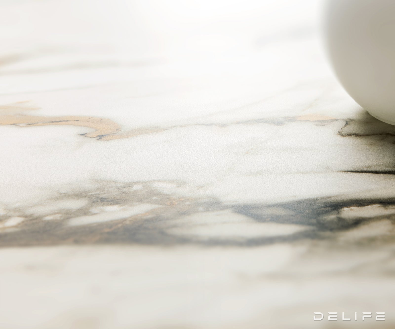 Blagovaonski stol Edge 240x120cm, Materijal: Keramika Calacatta Luxe