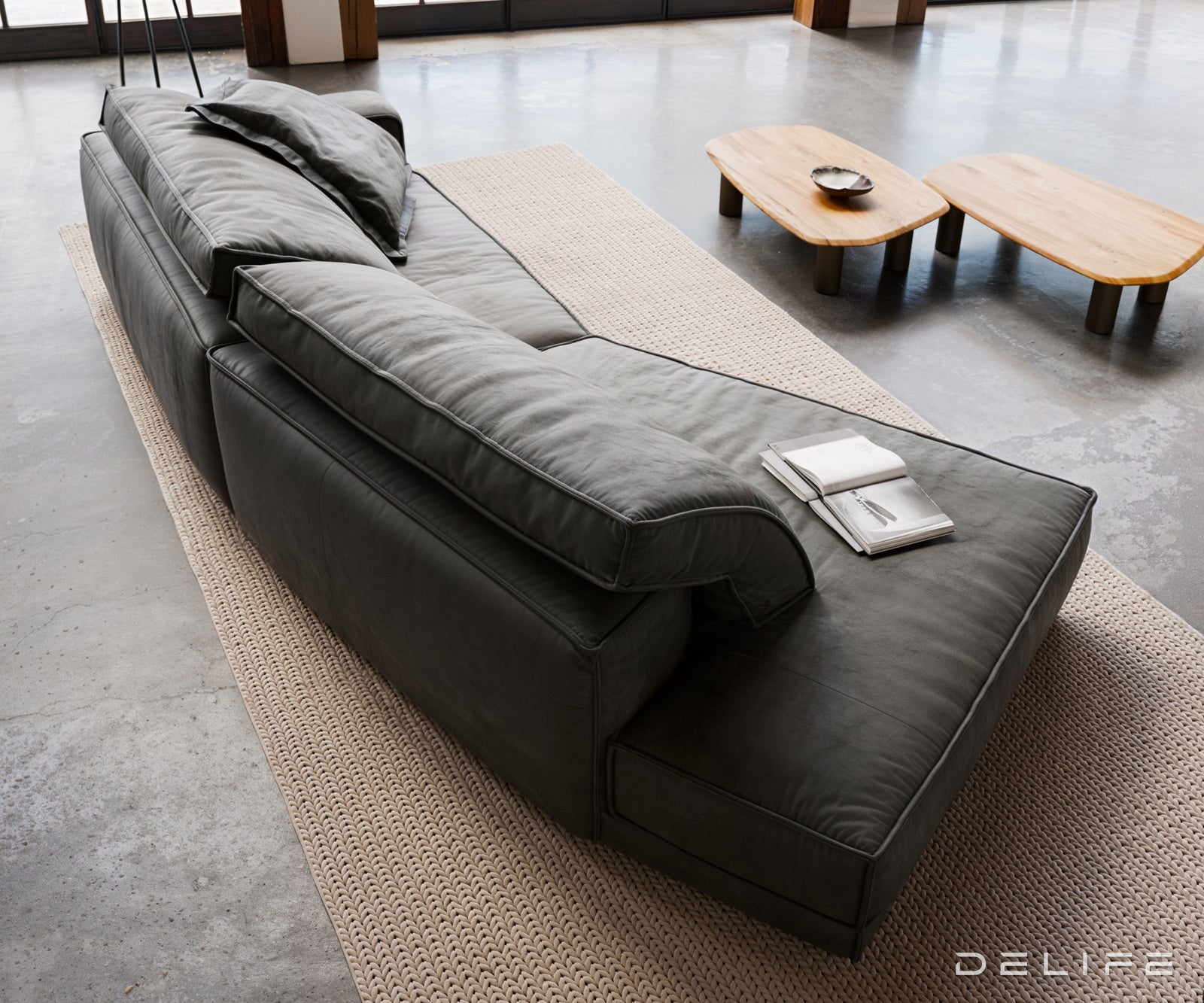 Sofa Snoosh 400x200cm, Materijal: Mikrofibra