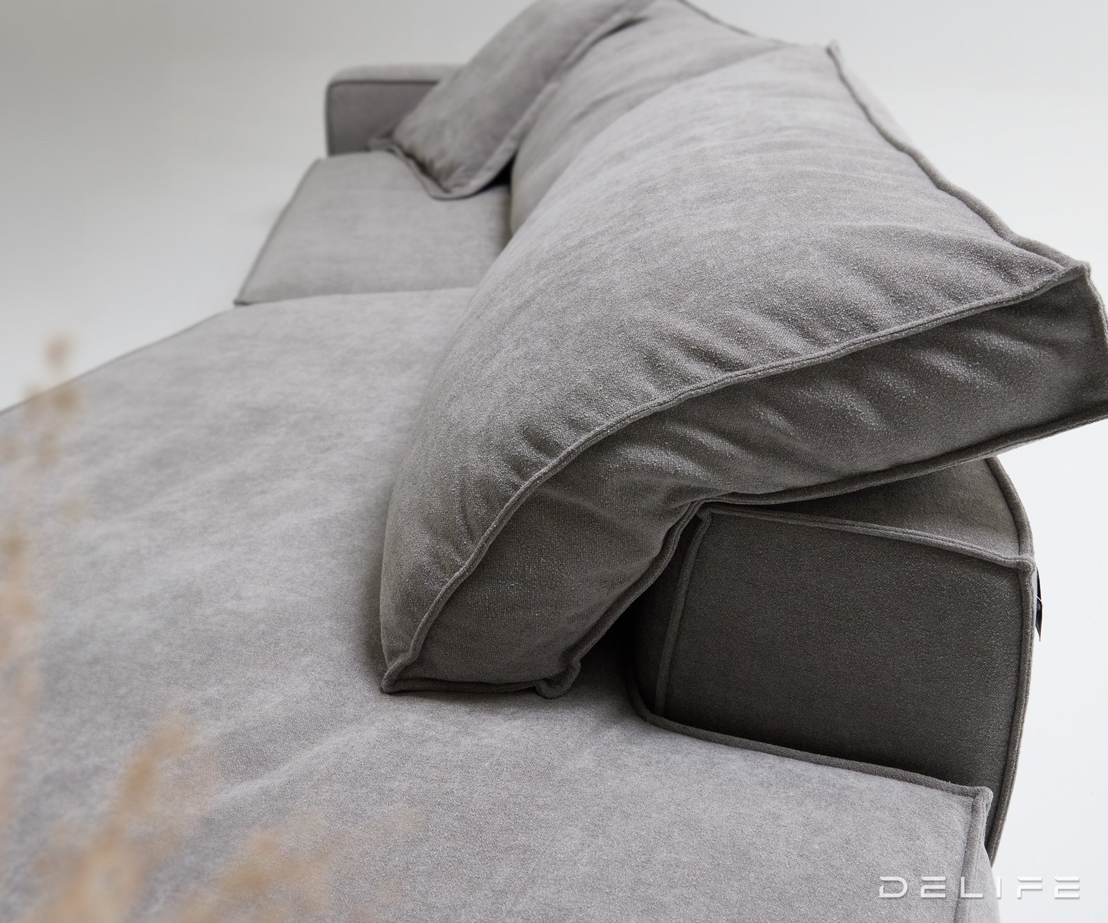 Sofa Snoosh 400x200cm, Materijal: Strukturirana tkanina