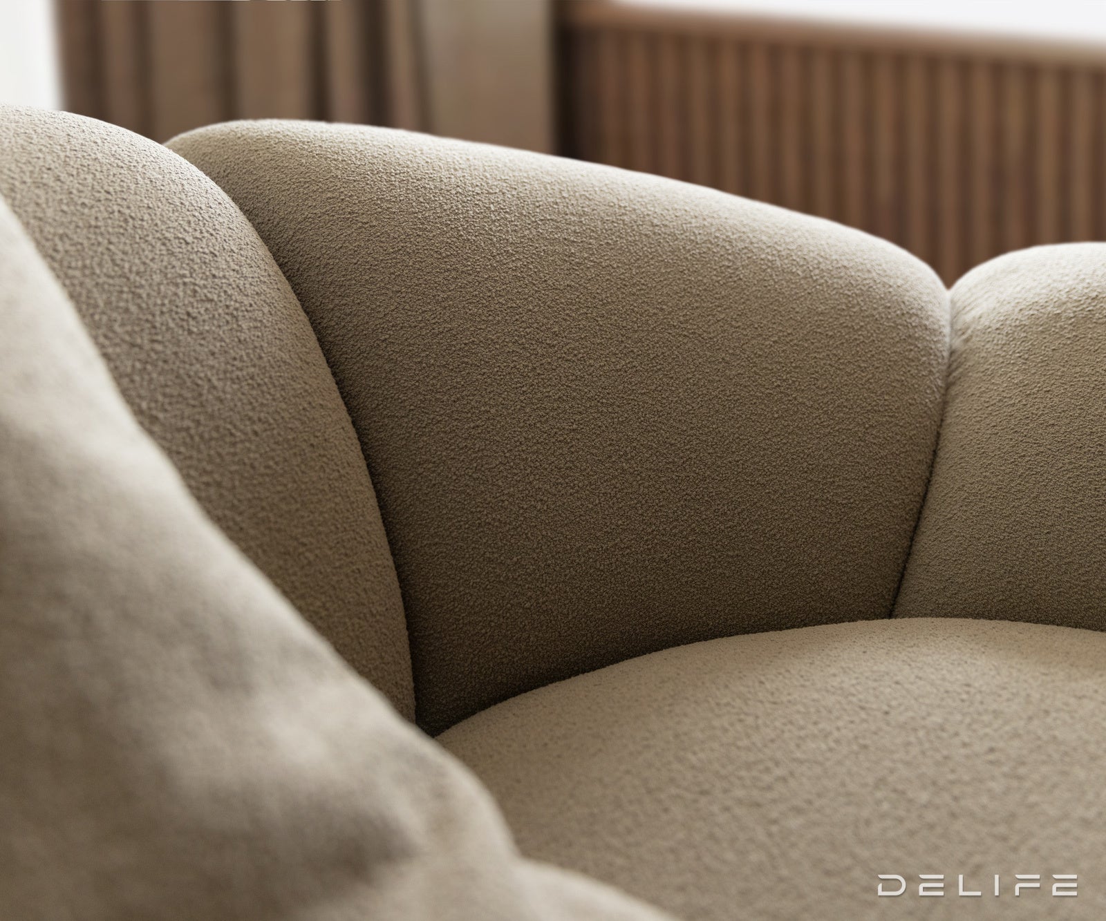 Sofa Lunna 368x175cm, Materijal: Boucle