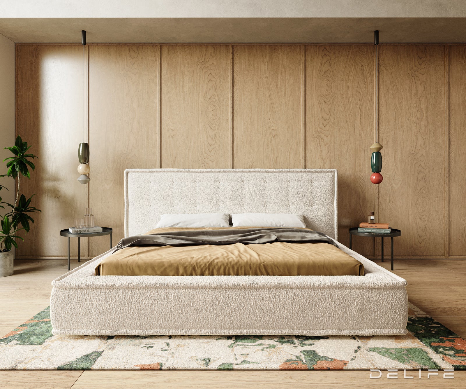 Okvir Kreveta Filikos 180x200cm, Materijal: Boucle