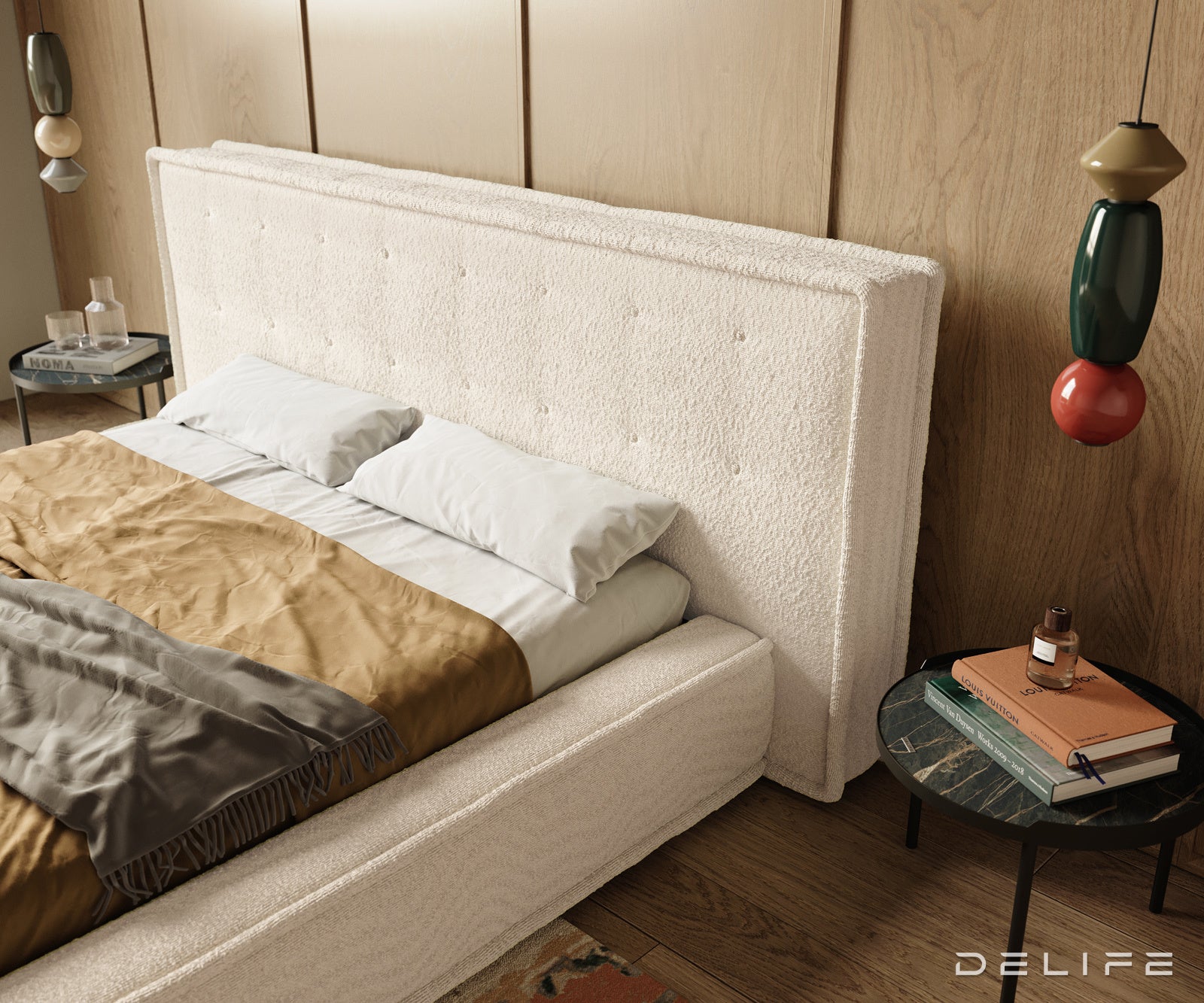 Okvir Kreveta Filikos 180x200cm, Materijal: Boucle