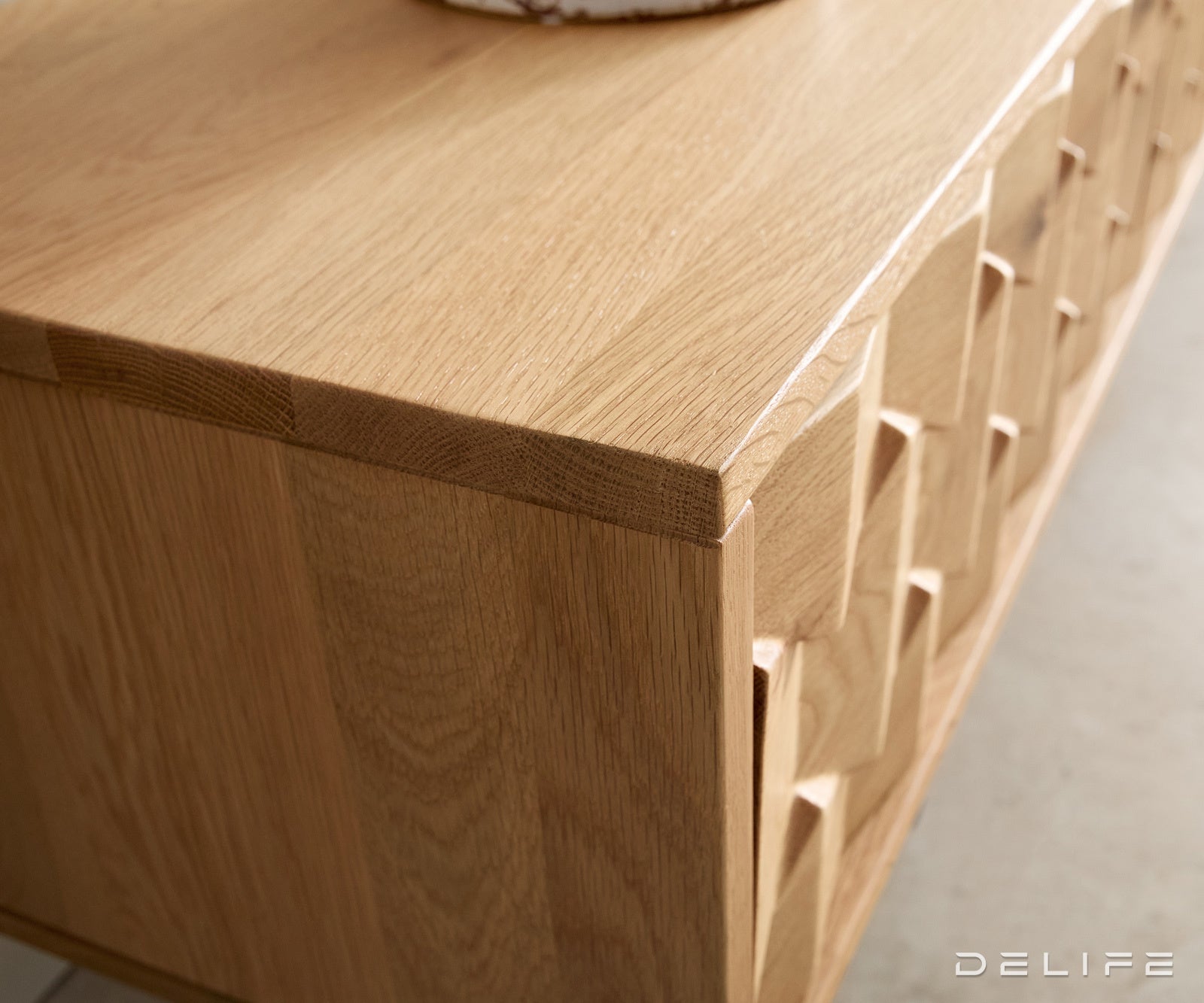 TV Komoda Fevo 220 cm, Materijal: Hrast