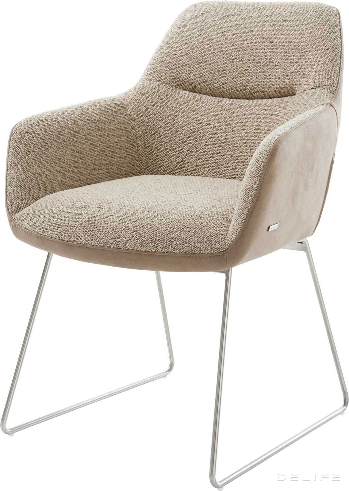 Blagovaonska stolica Pejo, Materijal: Mikrofibra/Boucle