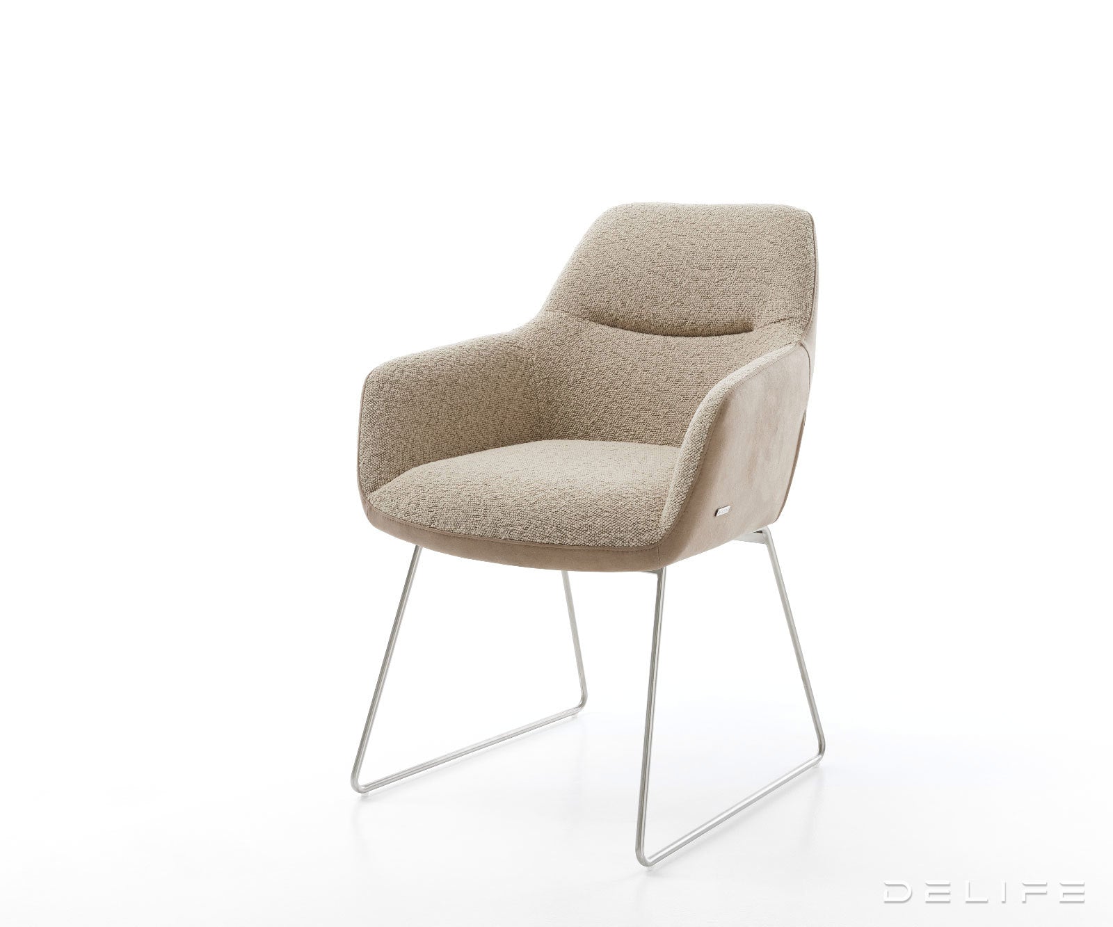 Blagovaonska stolica Pejo, Materijal: Mikrofibra/Boucle