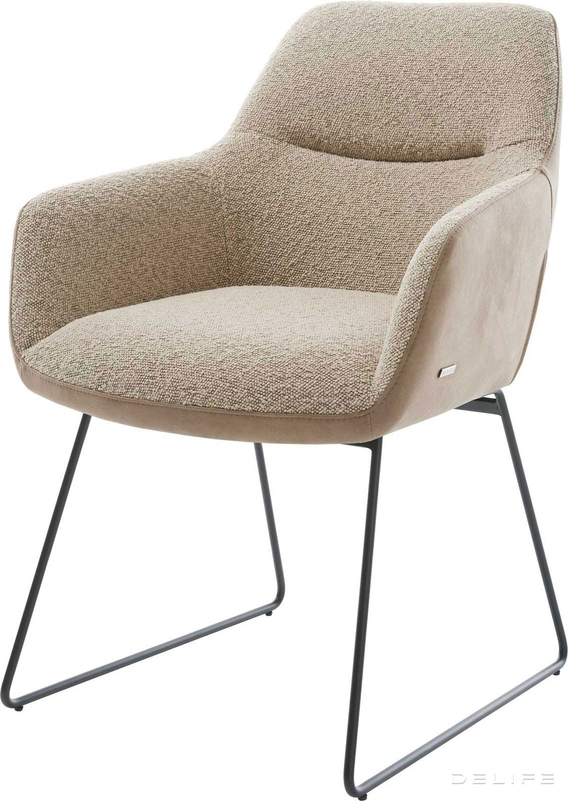 Blagovaonska stolica Pejo, Materijal: Mikrofibra/Boucle