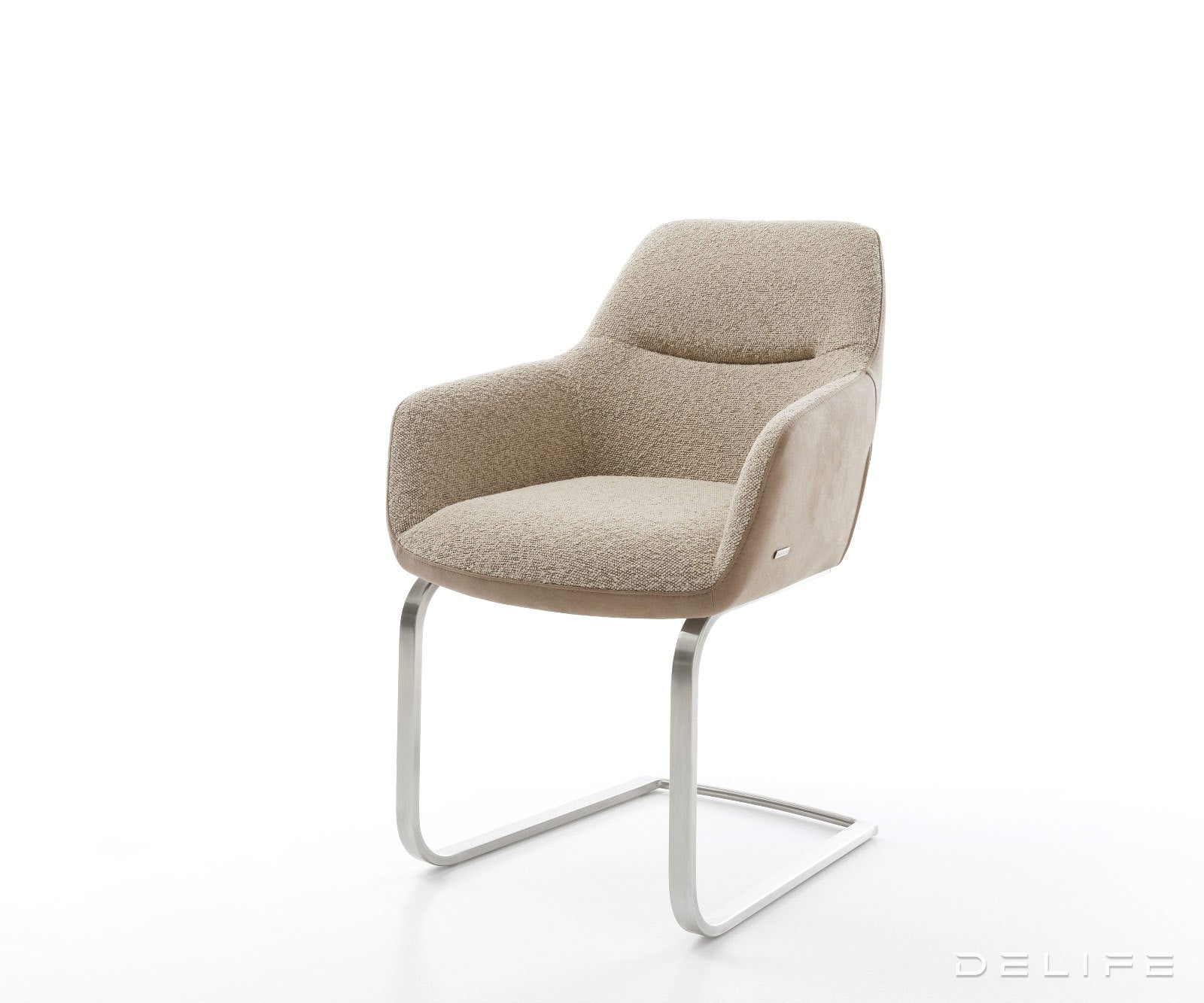 Blagovaonska stolica Pejo, Materijal: Mikrofibra/Boucle