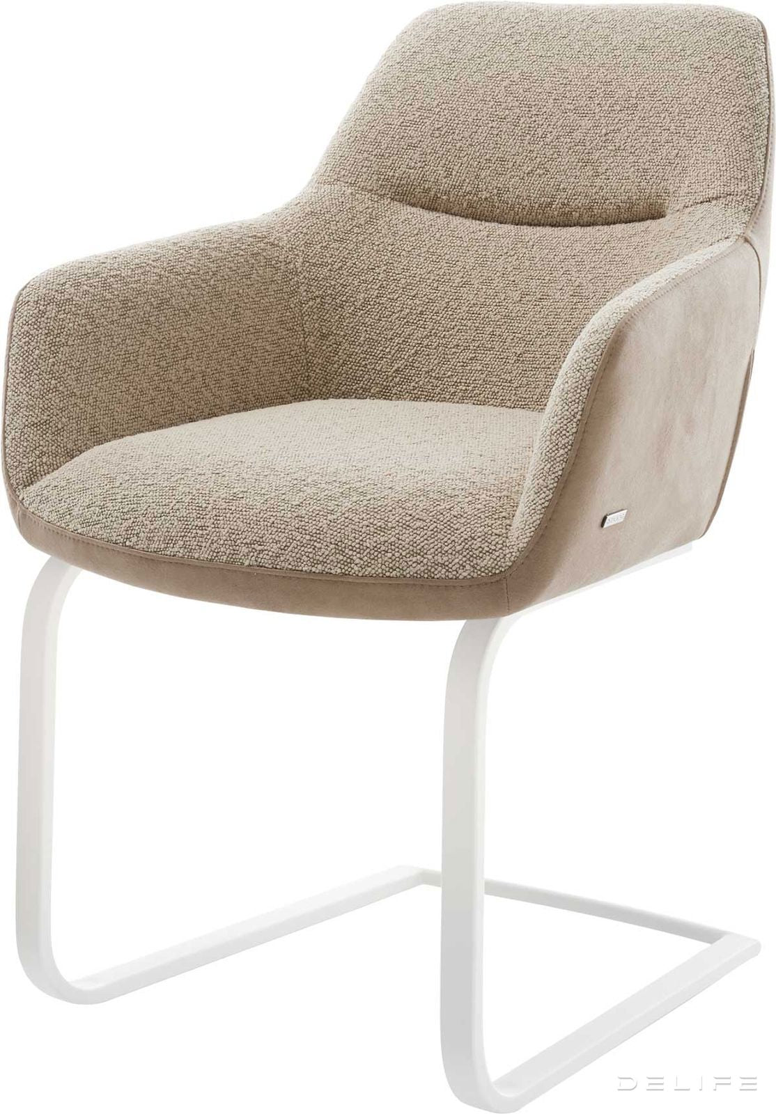 Blagovaonska stolica Pejo, Materijal: Mikrofibra/Boucle