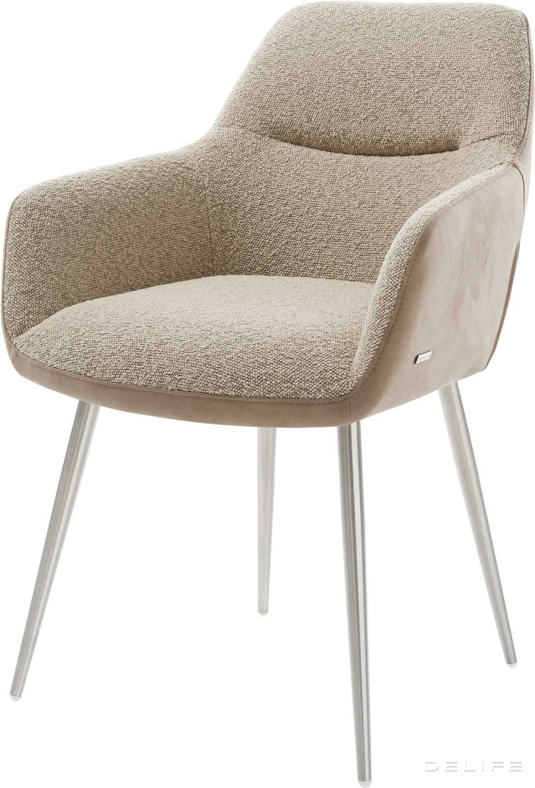 Blagovaonska stolica Pejo, Materijal: Mikrofibra/Boucle