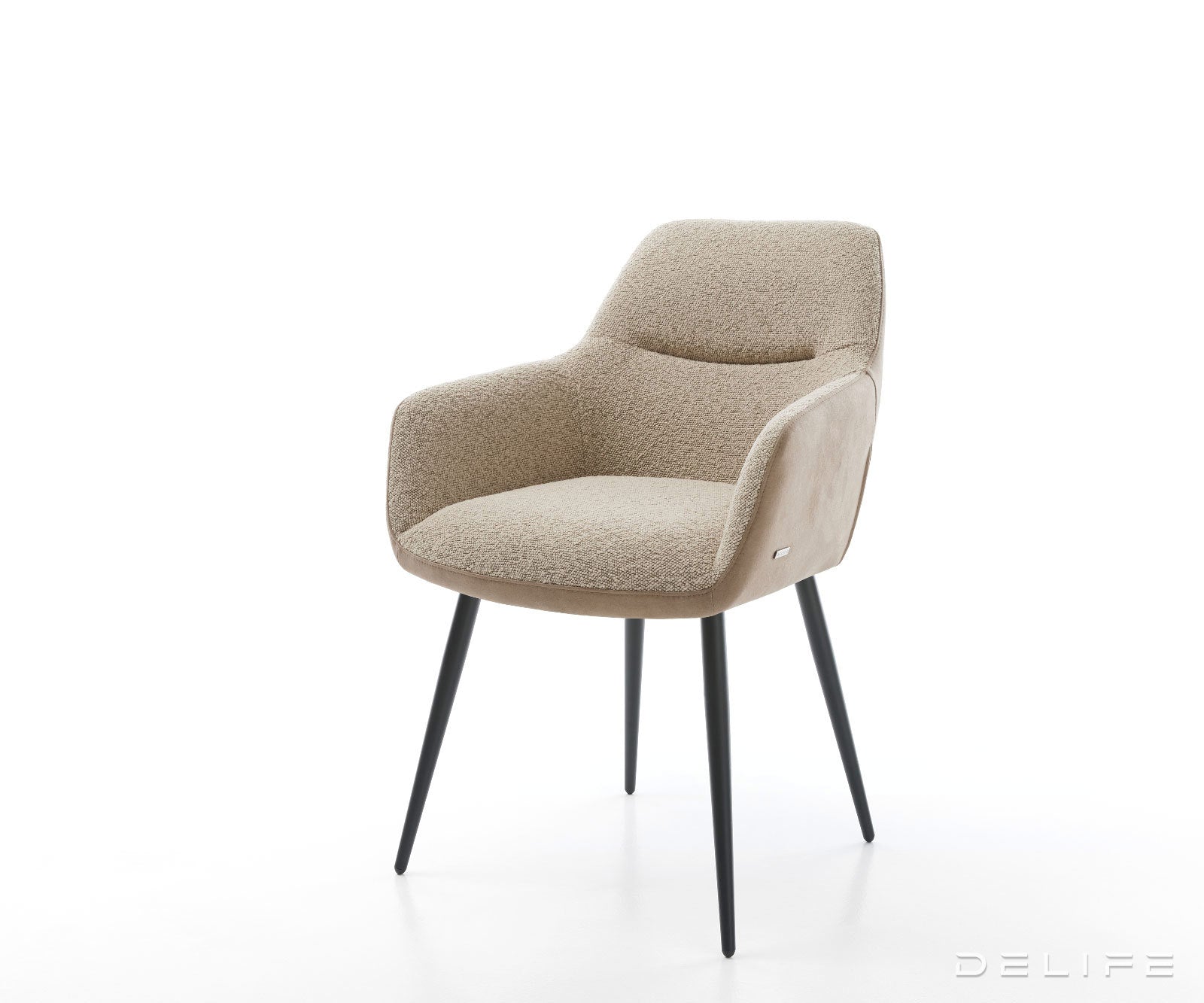 Blagovaonska stolica Pejo, Materijal: Mikrofibra/Boucle