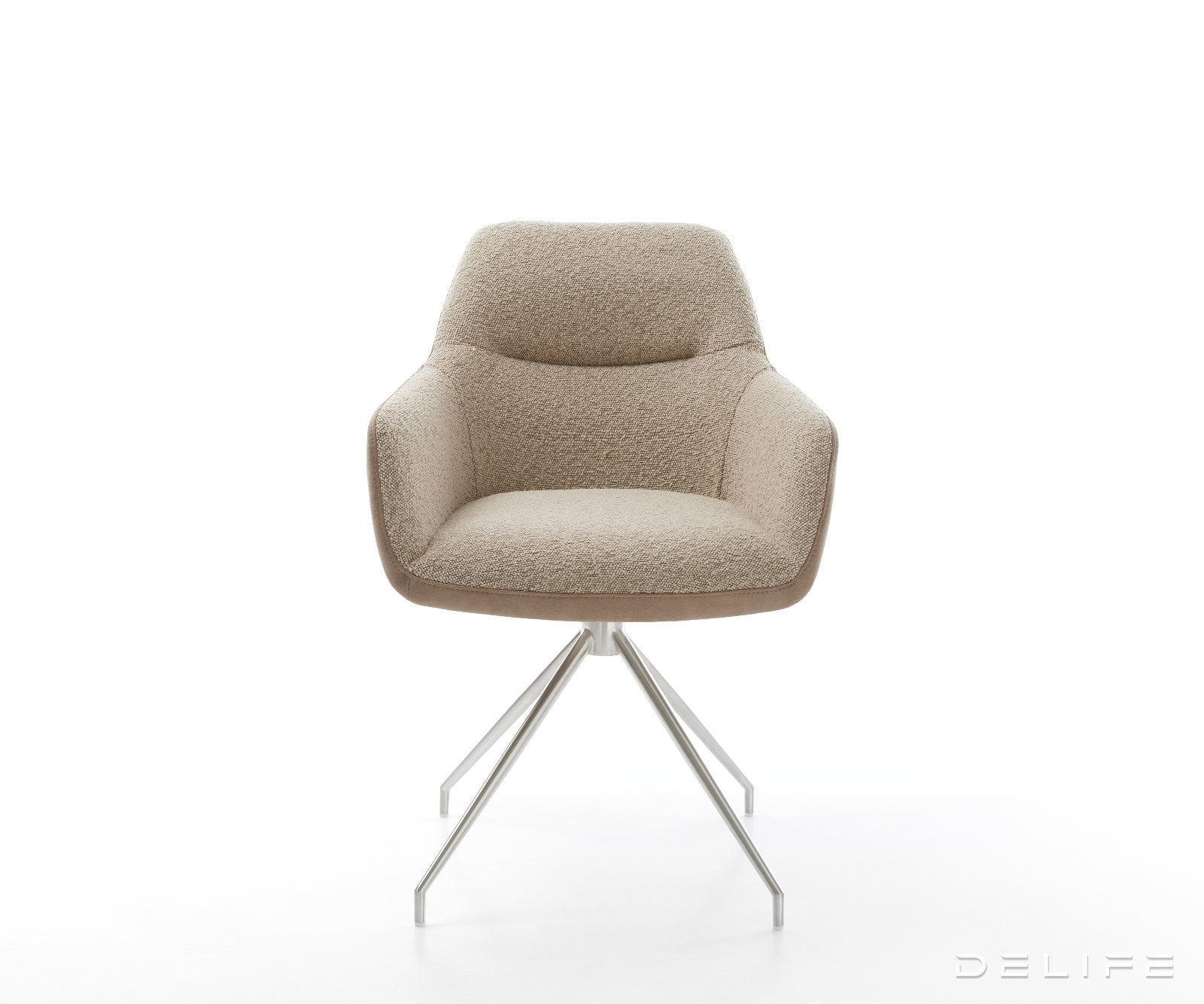 Blagovaonska stolica Pejo, Materijal: Mikrofibra/Boucle