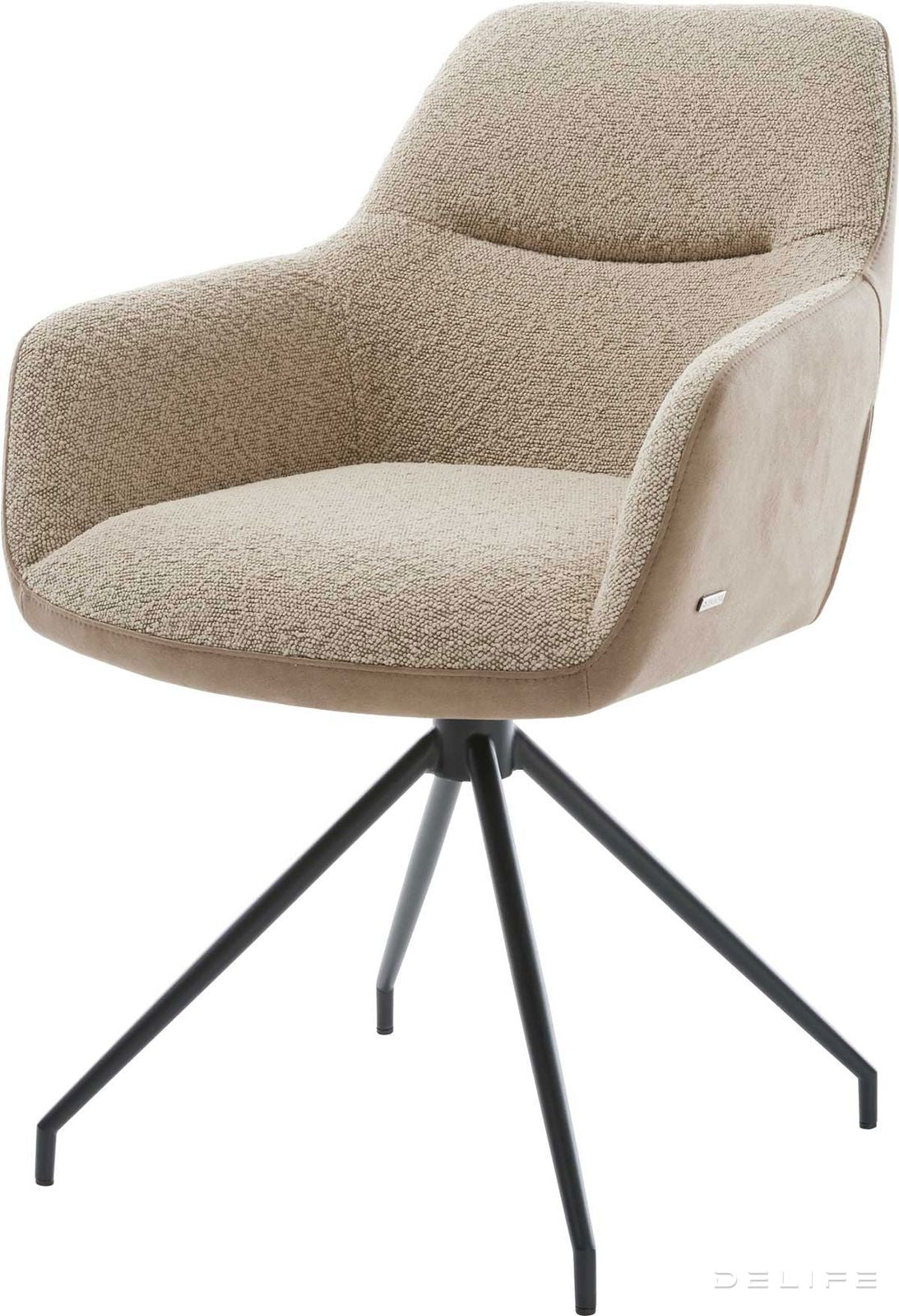 Blagovaonska stolica Pejo, Materijal: Mikrofibra/Boucle