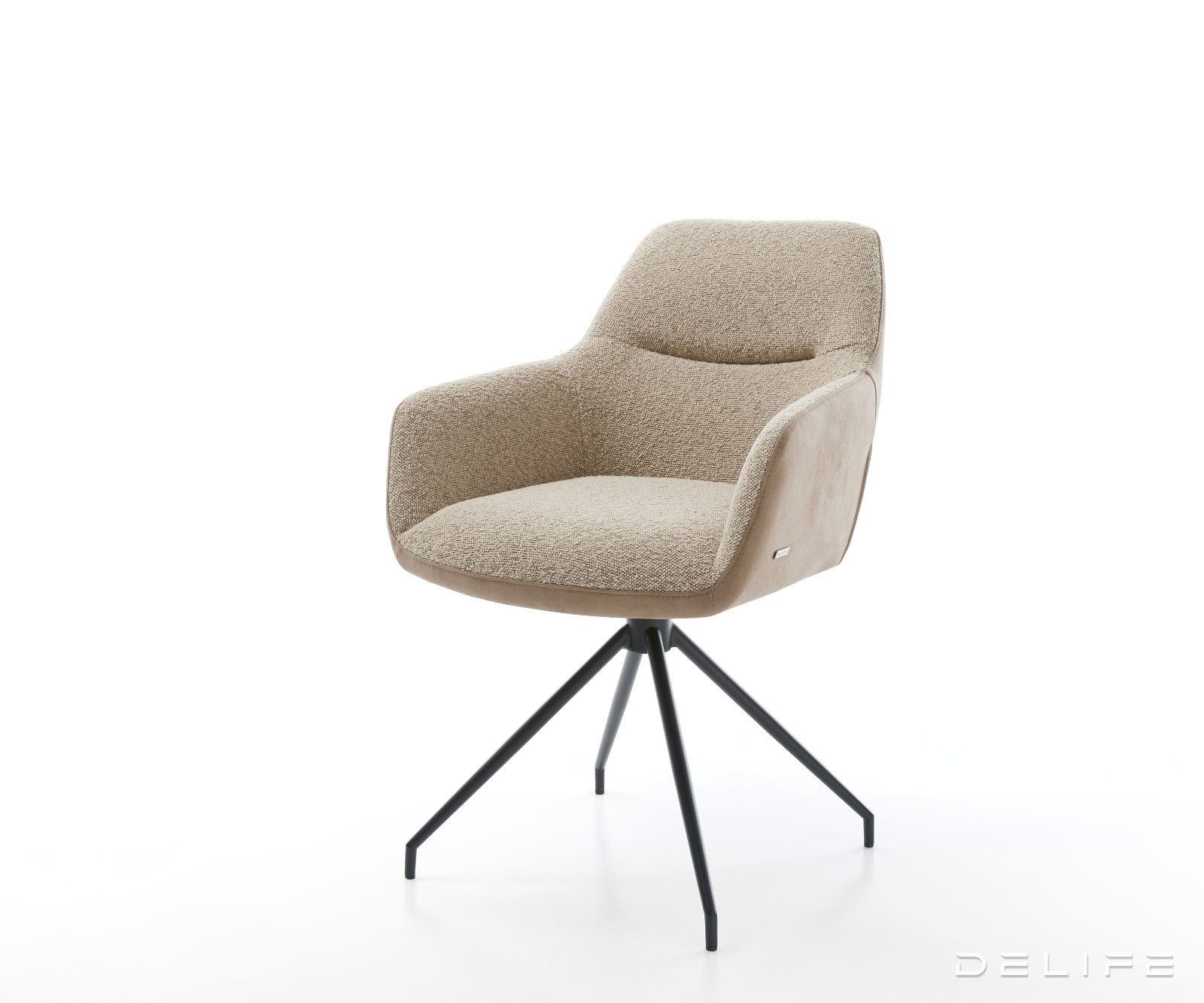 Blagovaonska stolica Pejo, Materijal: Mikrofibra/Boucle