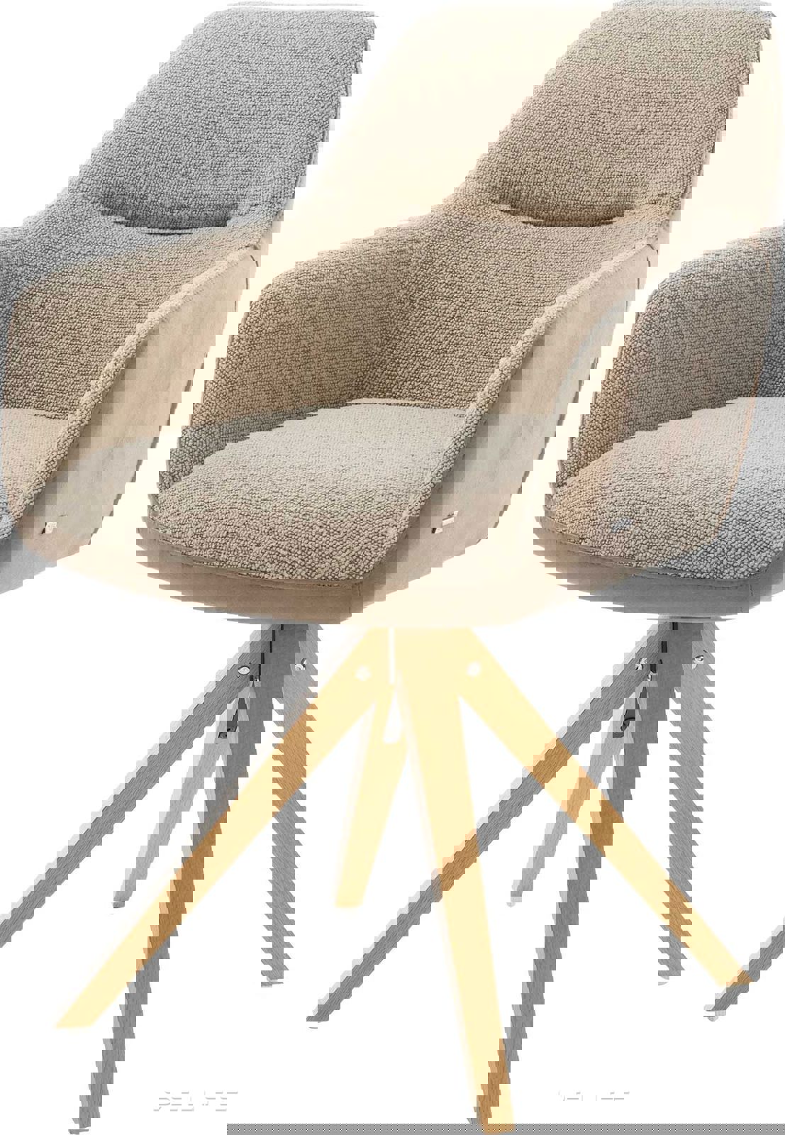 Blagovaonska stolica Pejo, Materijal: Mikrofibra/Boucle