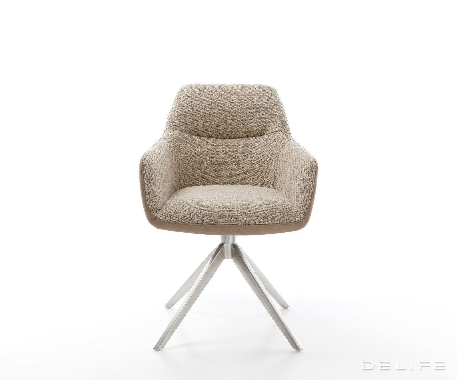 Blagovaonska stolica Pejo, Materijal: Mikrofibra/Boucle