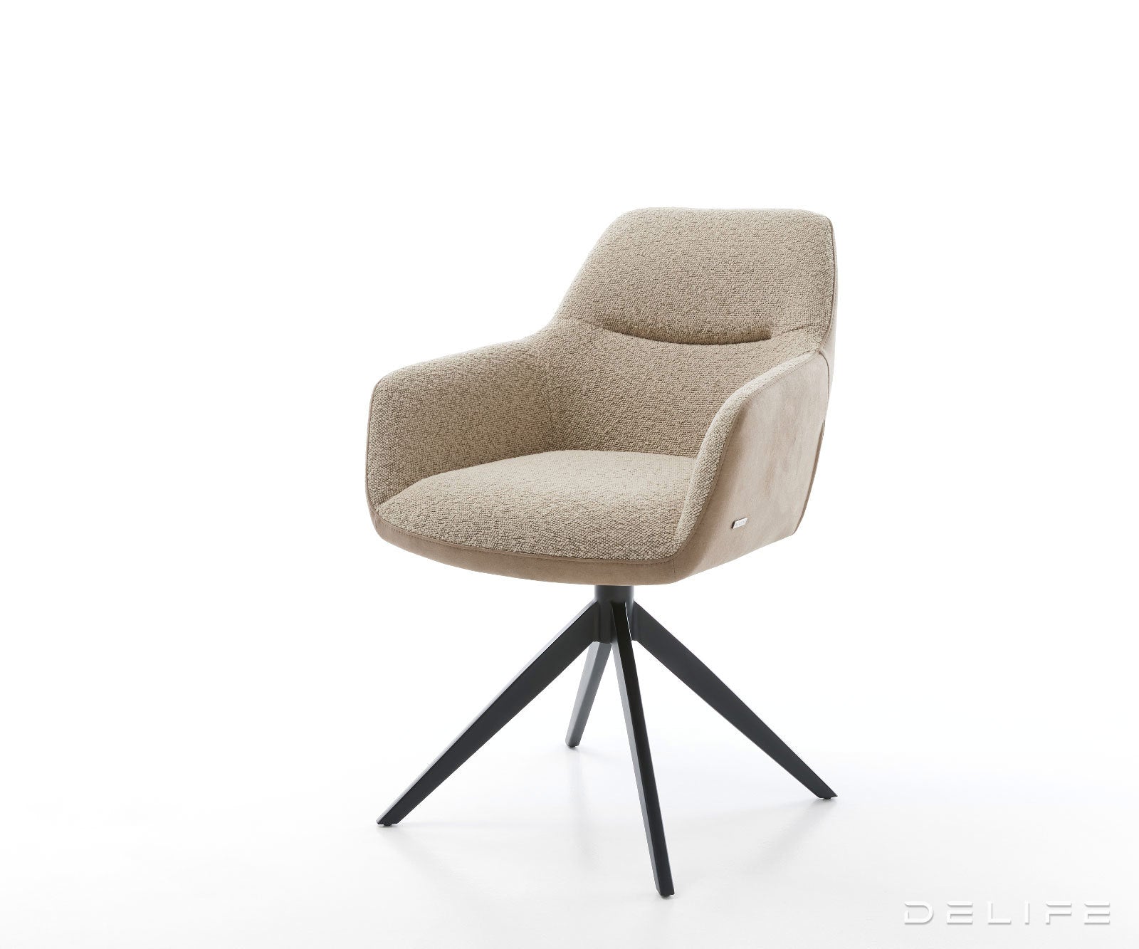 Blagovaonska stolica Pejo, Materijal: Mikrofibra/Boucle