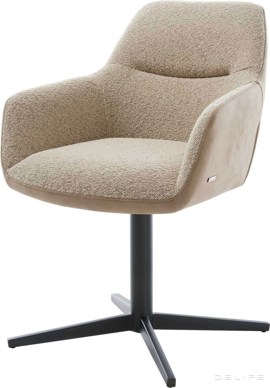 Blagovaonska stolica Pejo, Materijal: Mikrofibra/Boucle