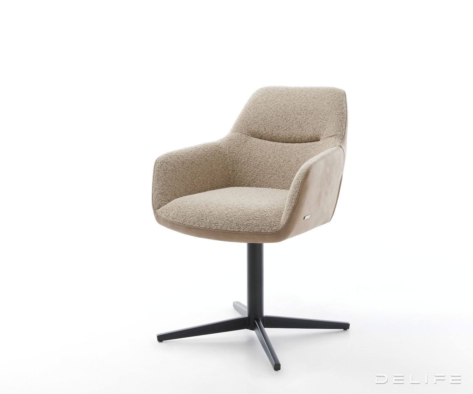 Blagovaonska stolica Pejo, Materijal: Mikrofibra/Boucle