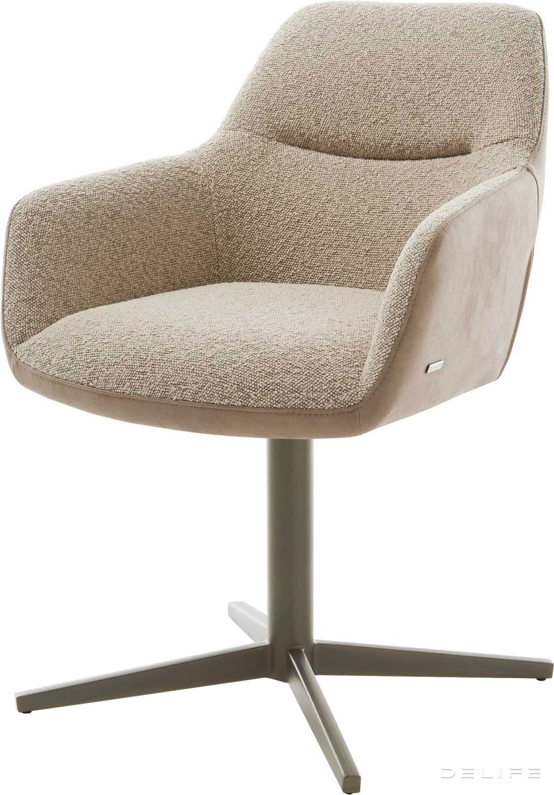 Blagovaonska stolica Pejo, Materijal: Mikrofibra/Boucle