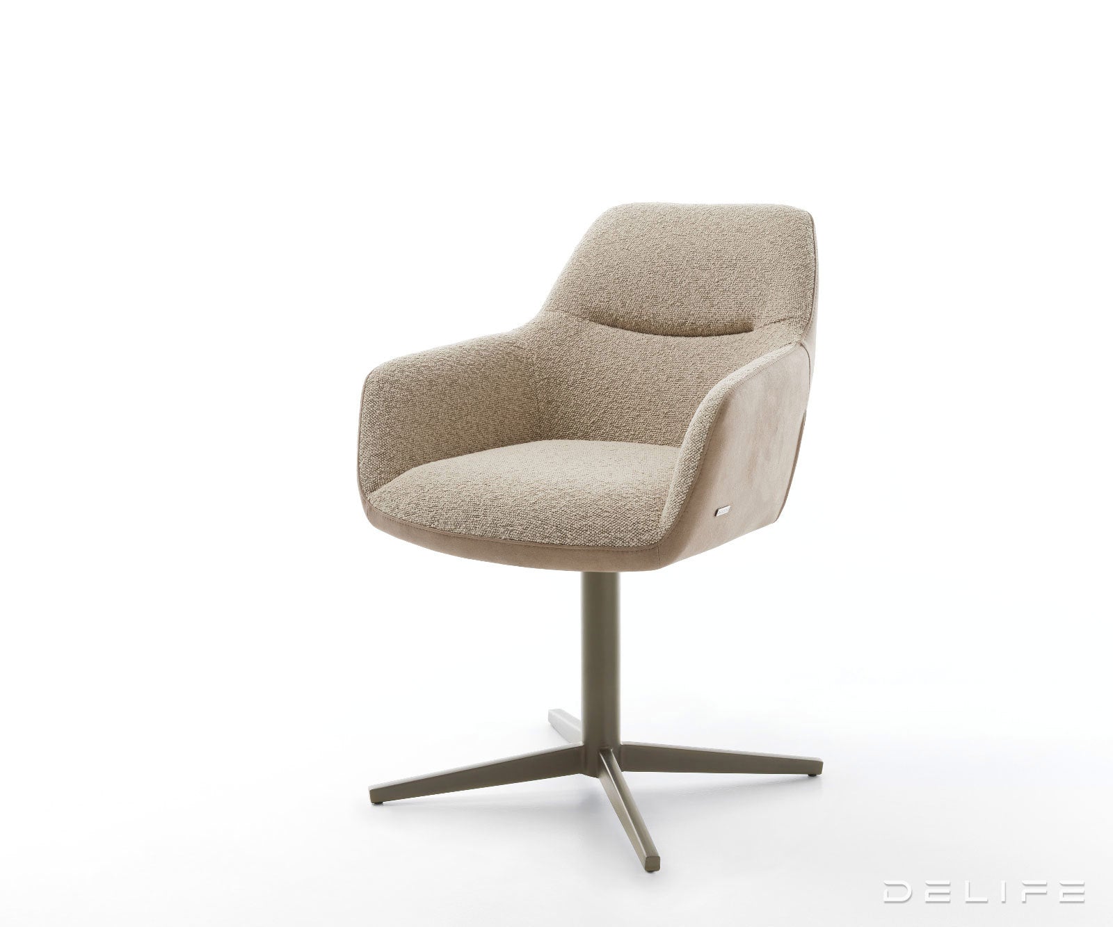 Blagovaonska stolica Pejo, Materijal: Mikrofibra/Boucle