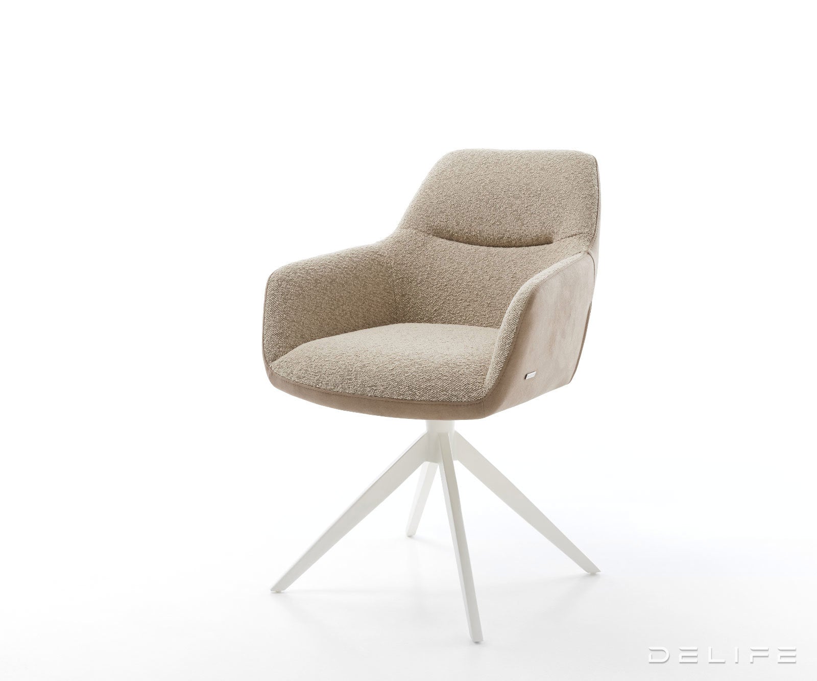 Blagovaonska stolica Pejo, Materijal: Mikrofibra/Boucle