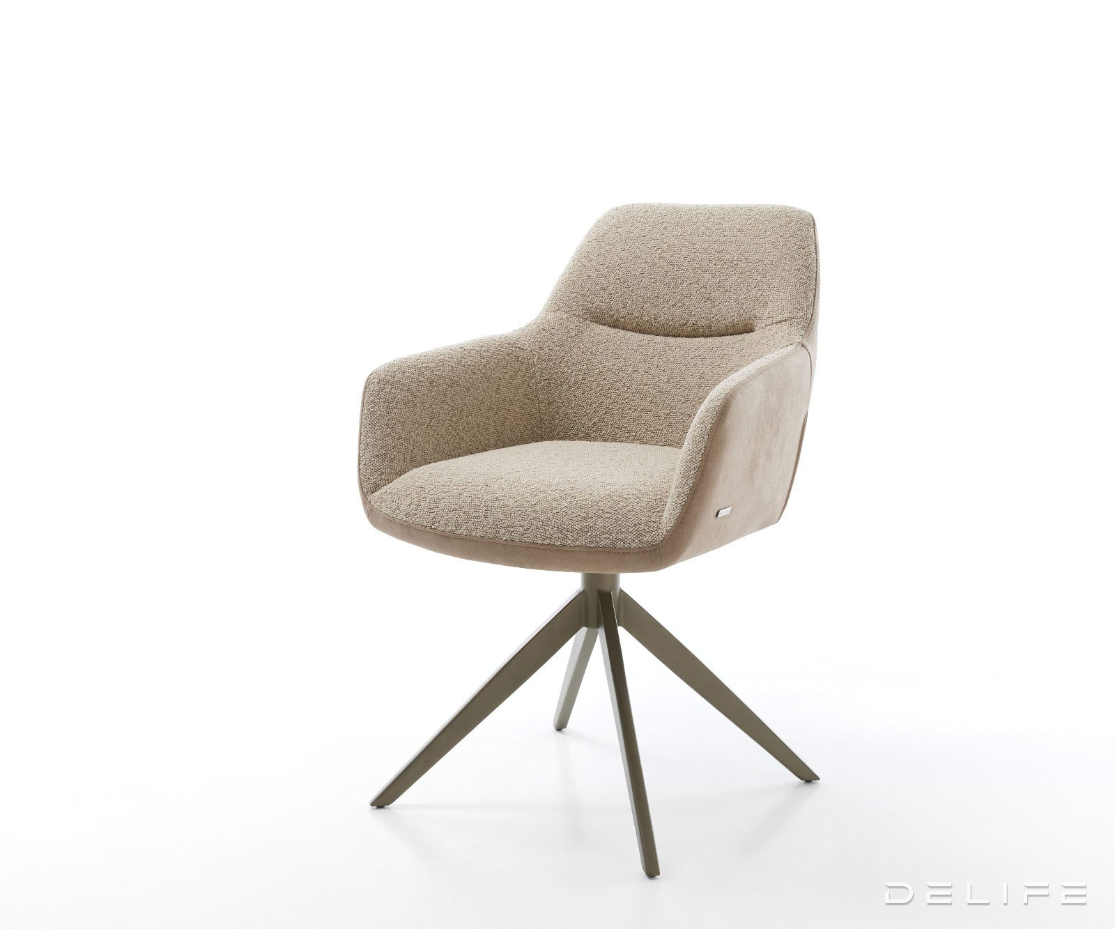 Blagovaonska stolica Pejo, Materijal: Mikrofibra/Boucle