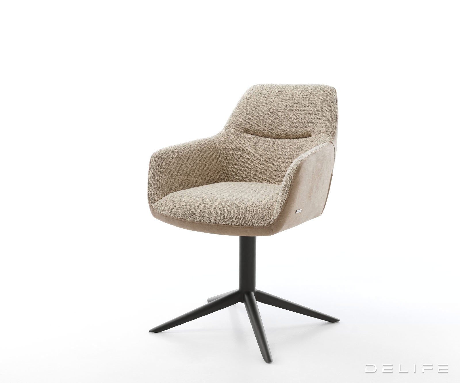 Blagovaonska stolica Pejo, Materijal: Mikrofibra/Boucle