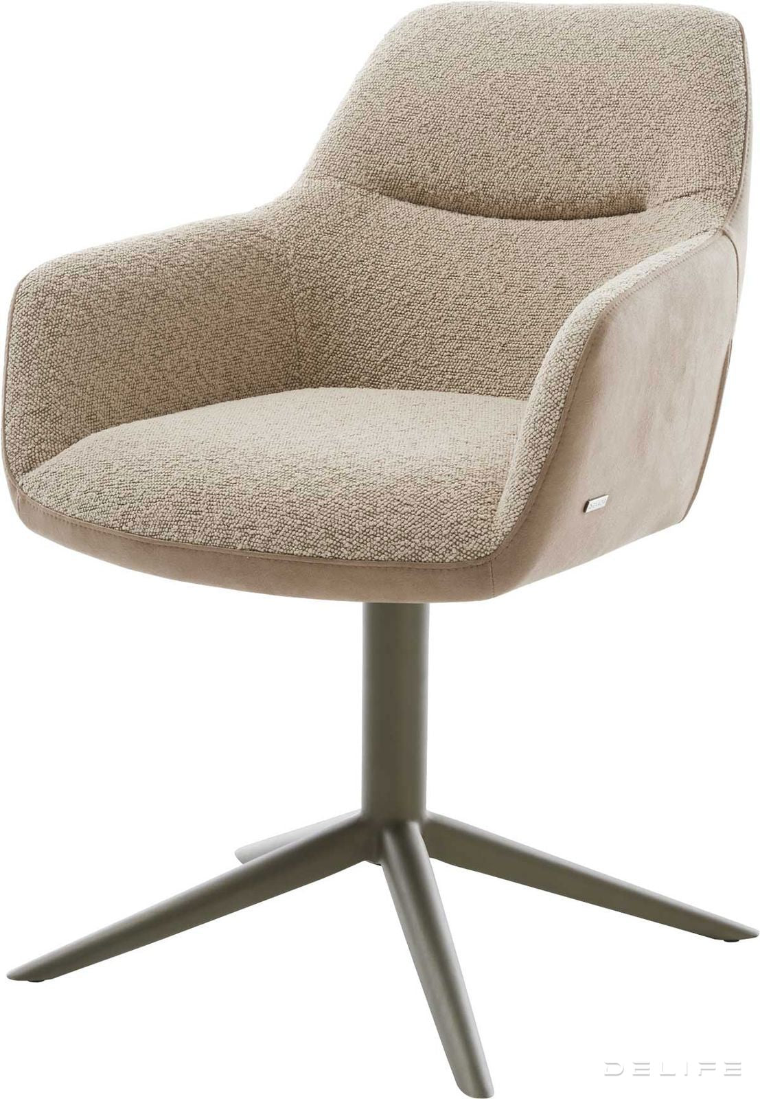 Blagovaonska stolica Pejo, Materijal: Mikrofibra/Boucle