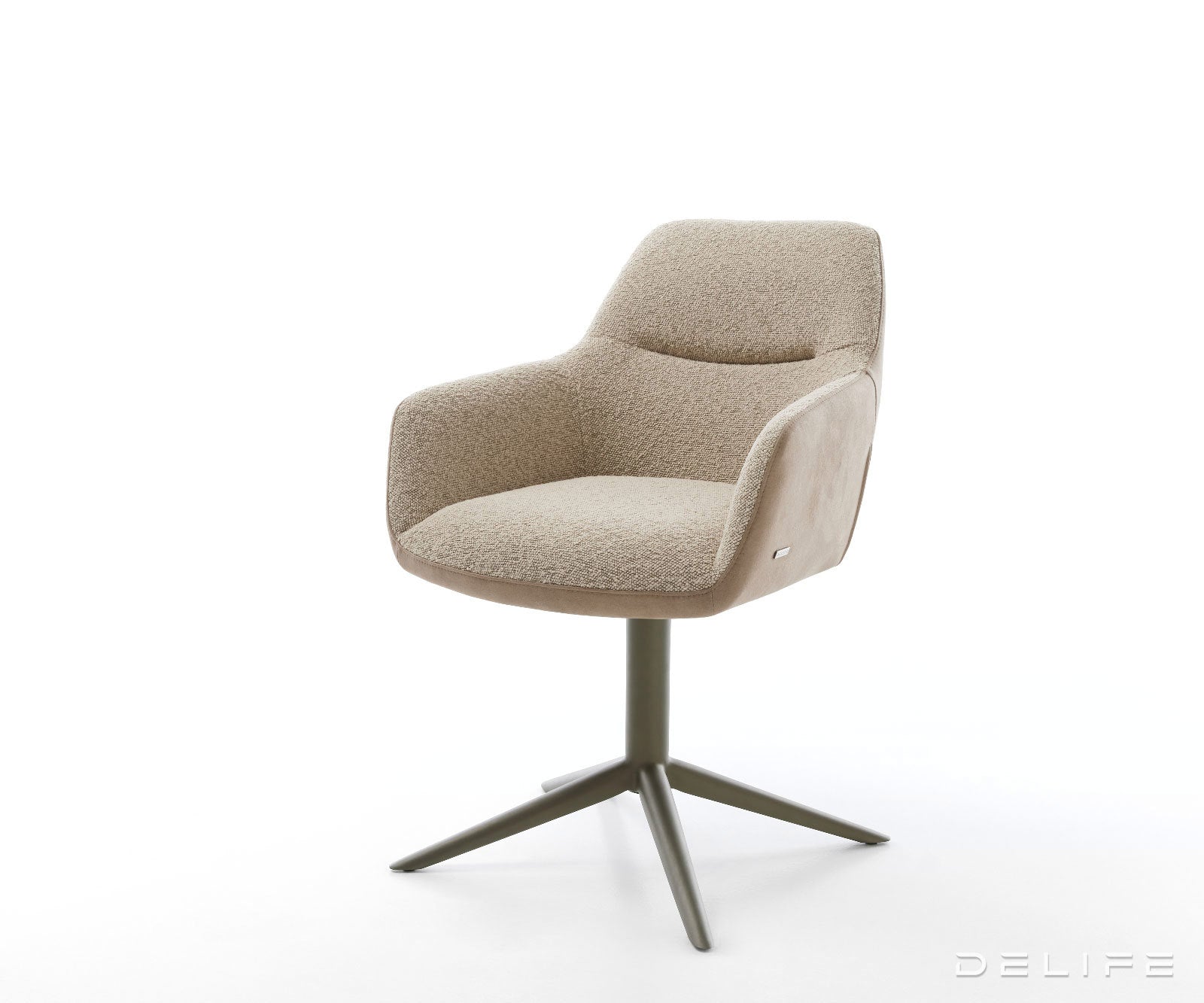 Blagovaonska stolica Pejo, Materijal: Mikrofibra/Boucle