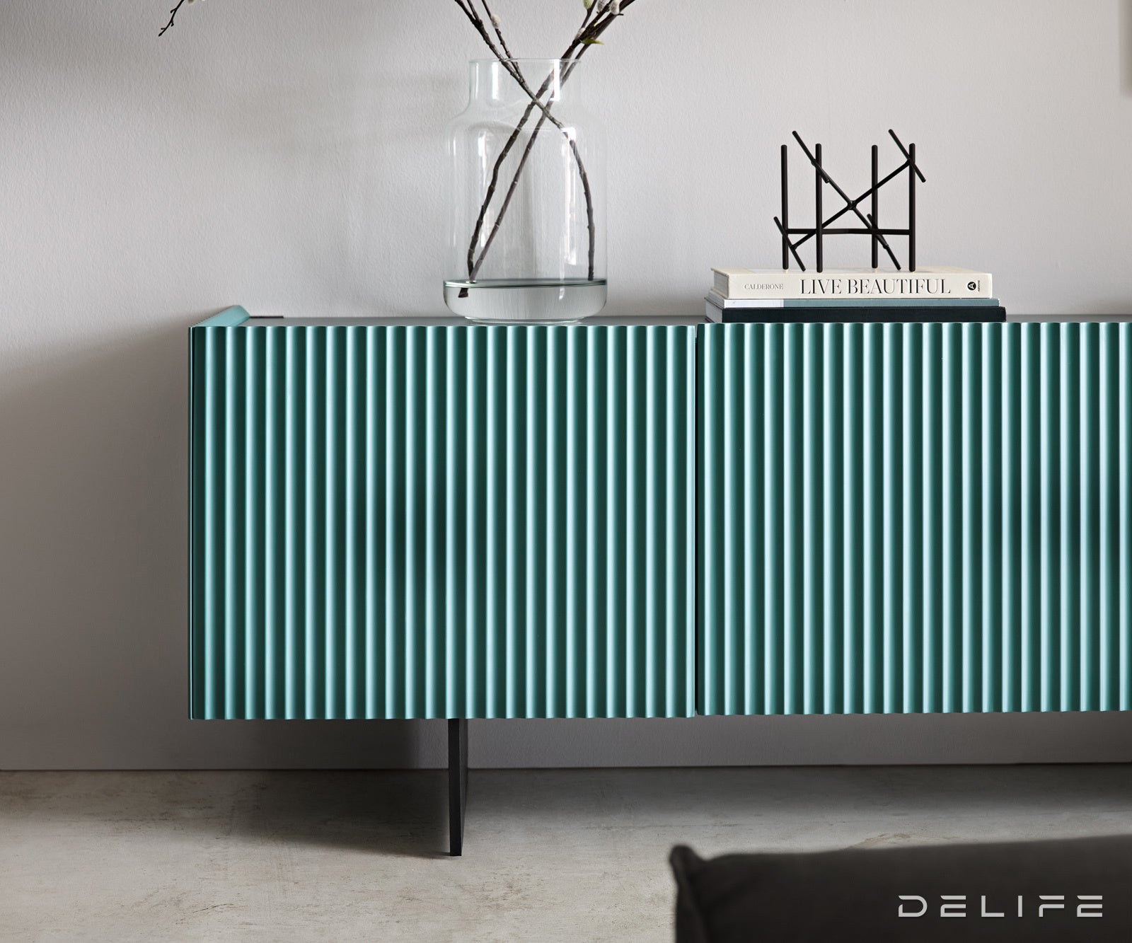 Tv komoda Kelani 200x40cm, Materijal: MDF