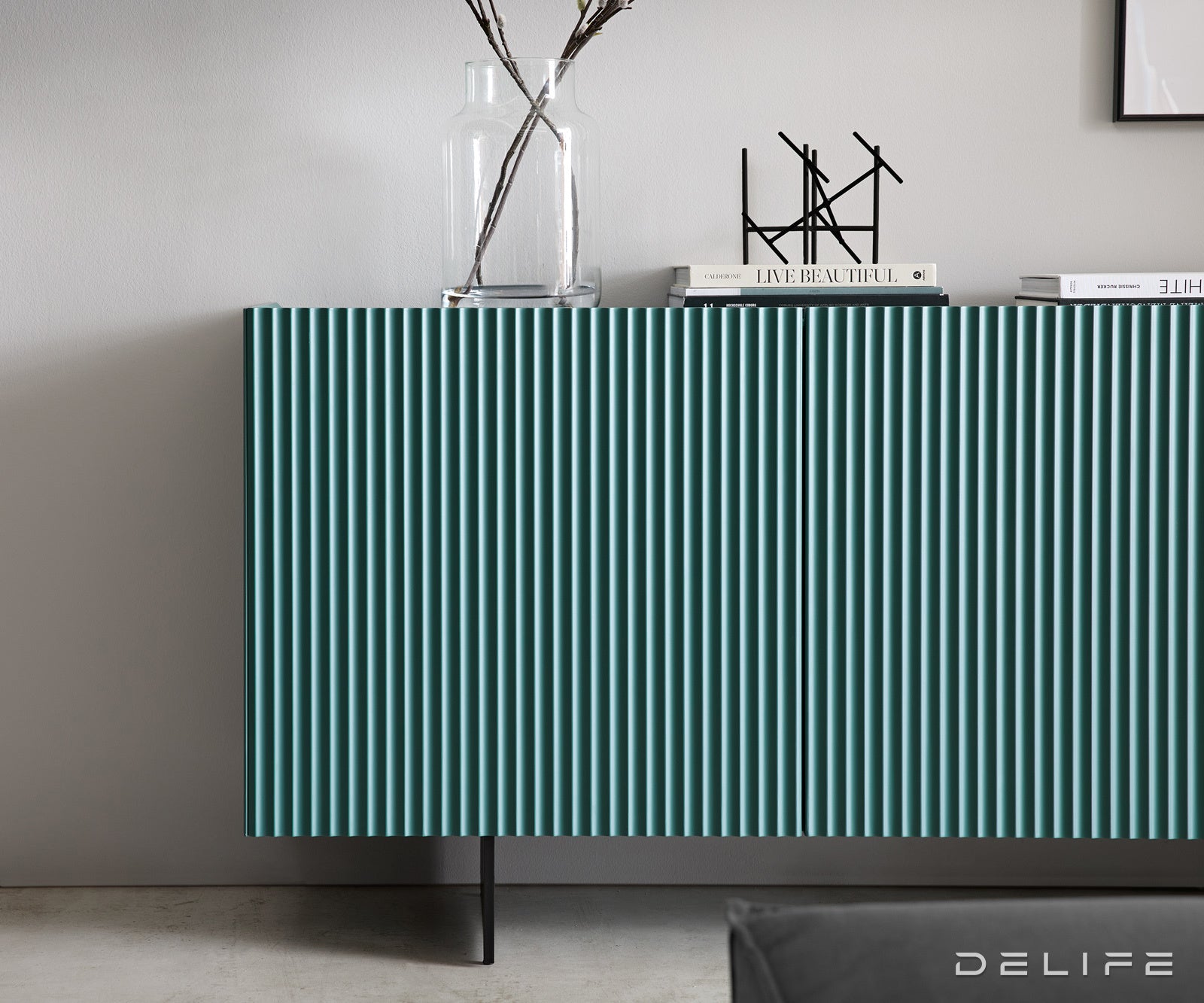 Komoda Kelani 180x40cm, Materijal: MDF