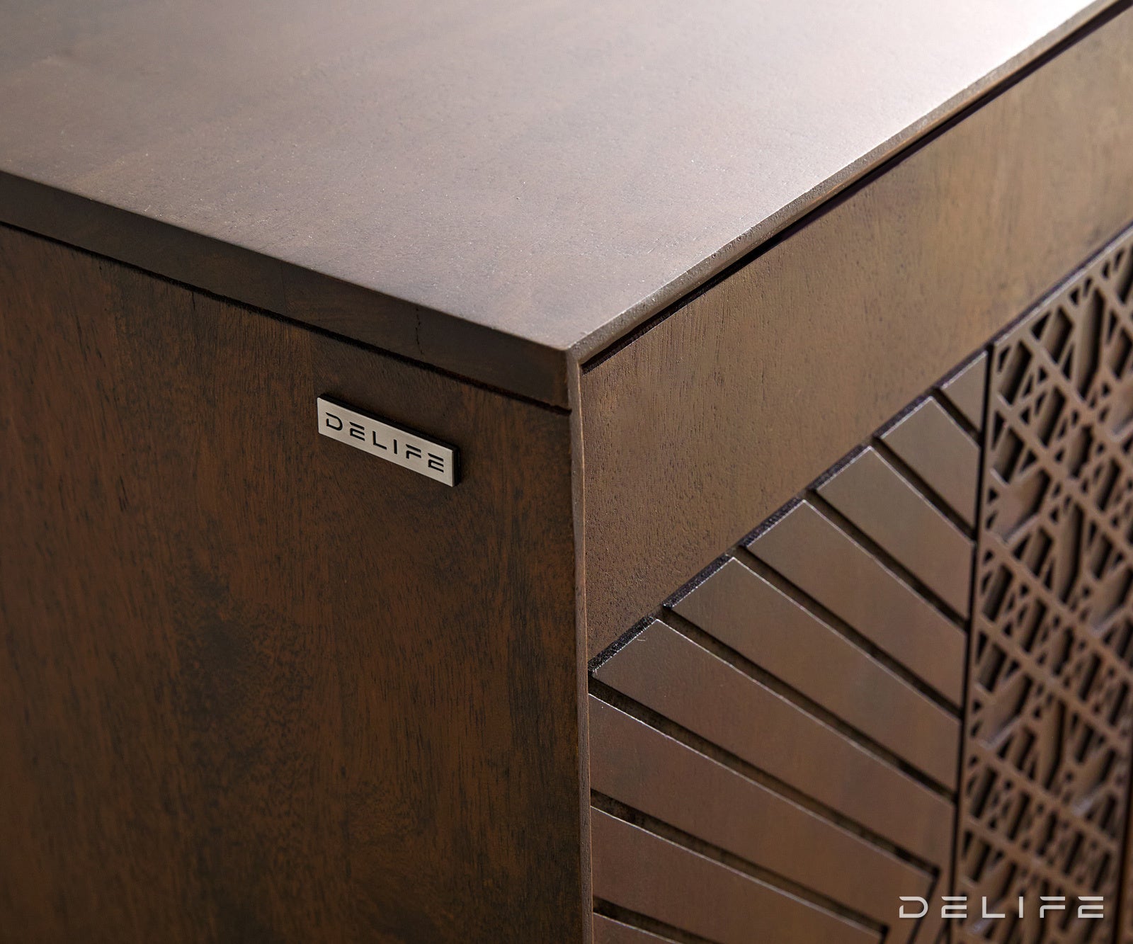 Komoda Manjula 172x40cm, Materijal: Mango