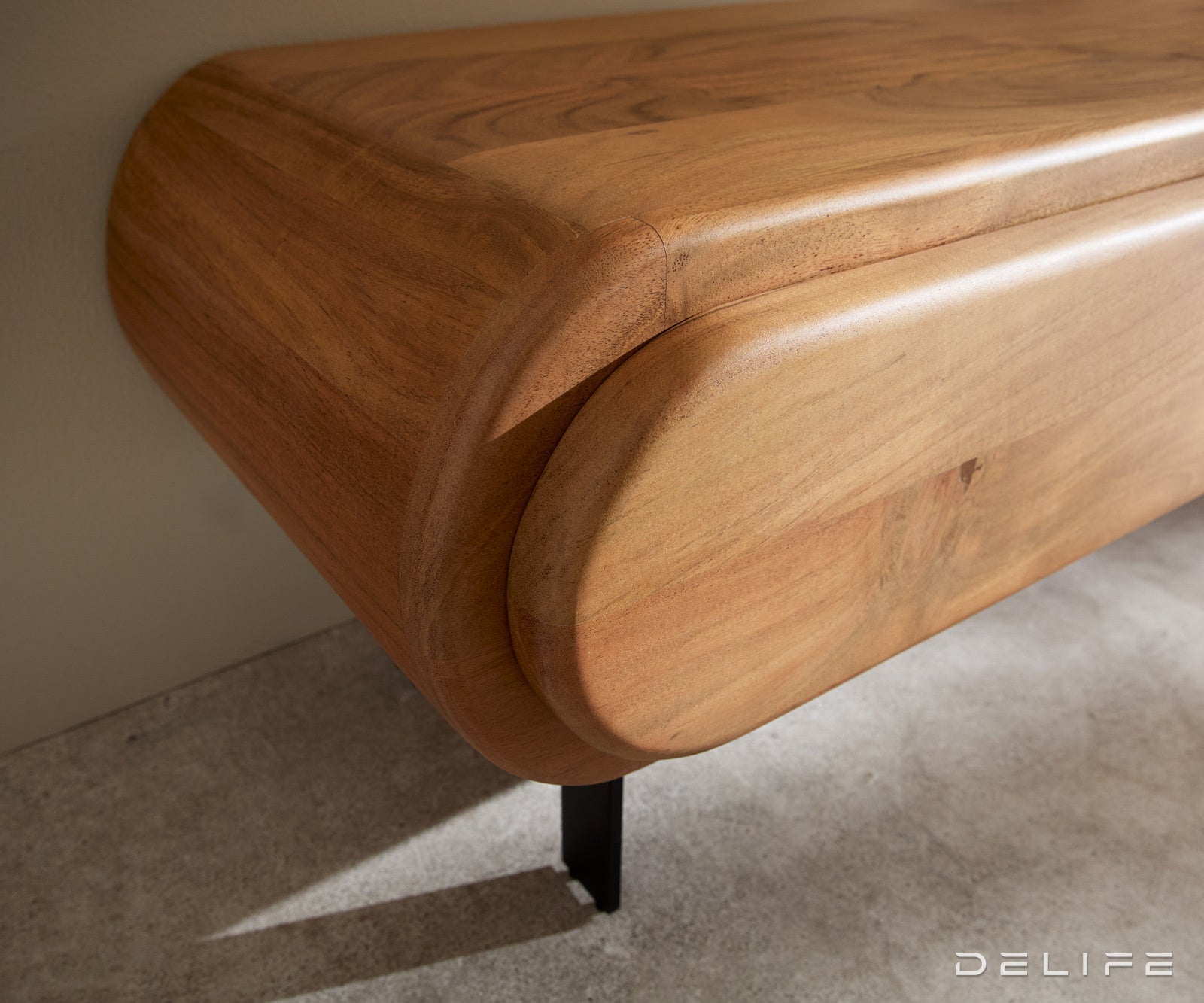 Tv komoda Sohara 175x35cm, Materijal: Bagrem