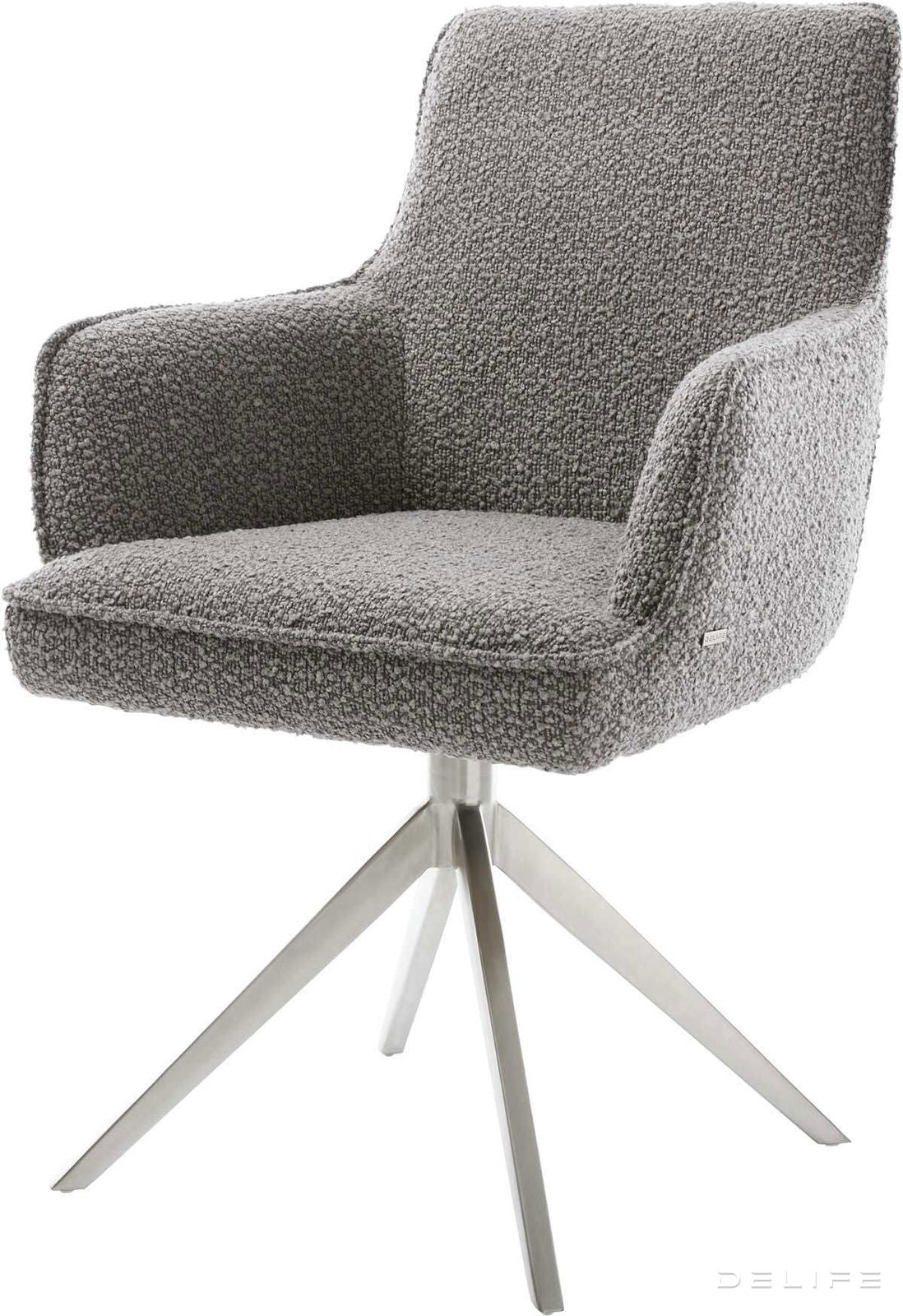 Blagovaonska stolica Heira S Rukonaslonom, Materijal: Boucle