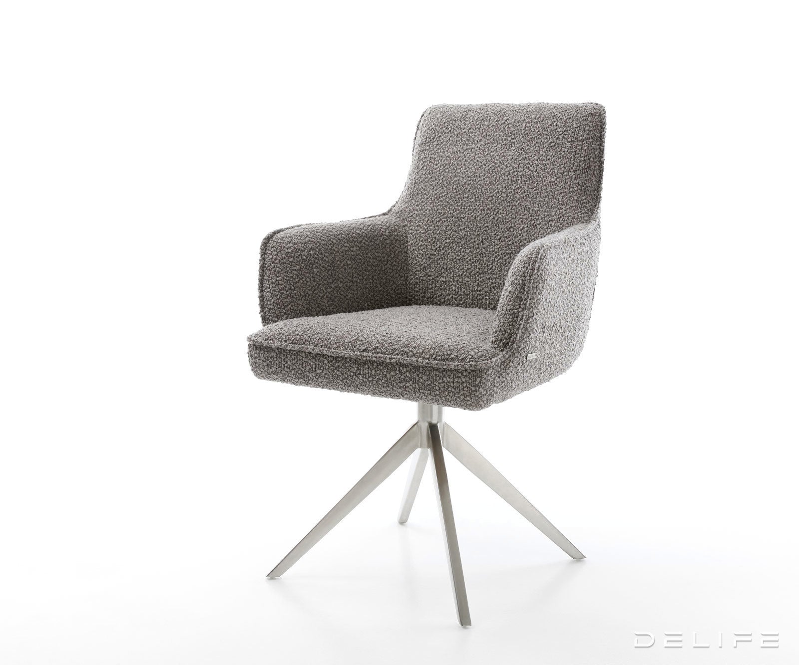 Blagovaonska stolica Heira S Rukonaslonom, Materijal: Boucle