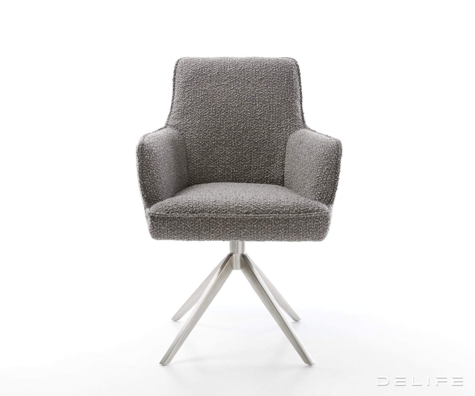 Blagovaonska stolica Heira S Rukonaslonom, Materijal: Boucle