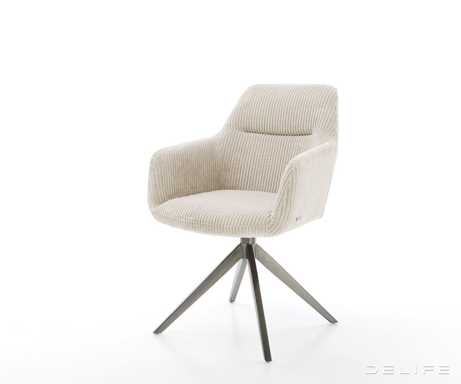 Blagovaonska stolica Pejo, Materijal: Rebrasta tkanina