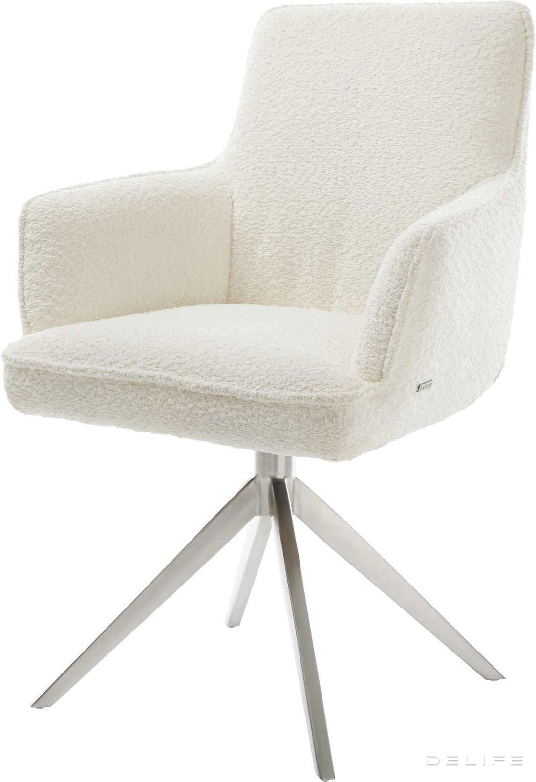 Blagovaonska stolica Heira S Rukonaslonom, Materijal: Boucle