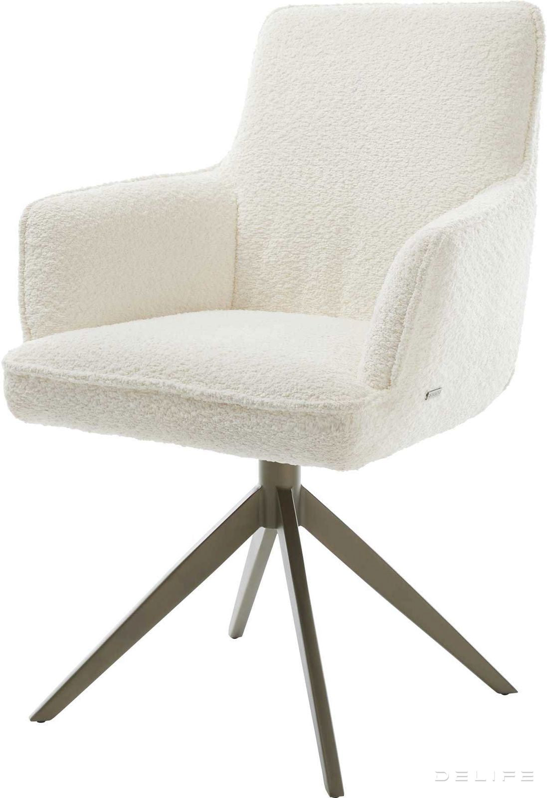 Blagovaonska stolica Heira S Rukonaslonom, Materijal: Boucle