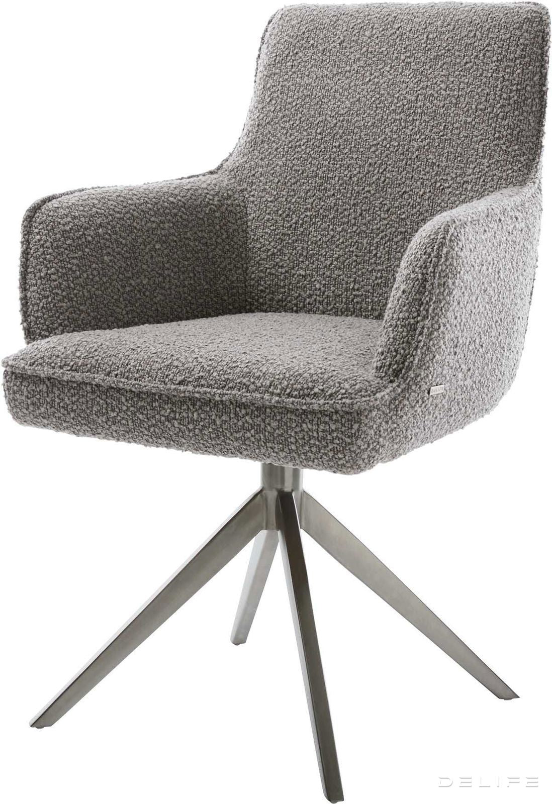 Blagovaonska stolica Heira S Rukonaslonom, Materijal: Boucle