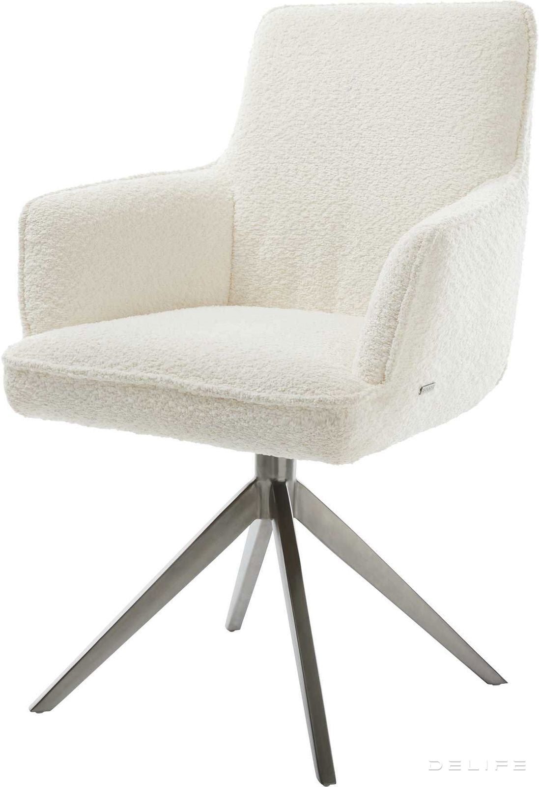 Blagovaonska stolica Heira S Rukonaslonom, Materijal: Boucle