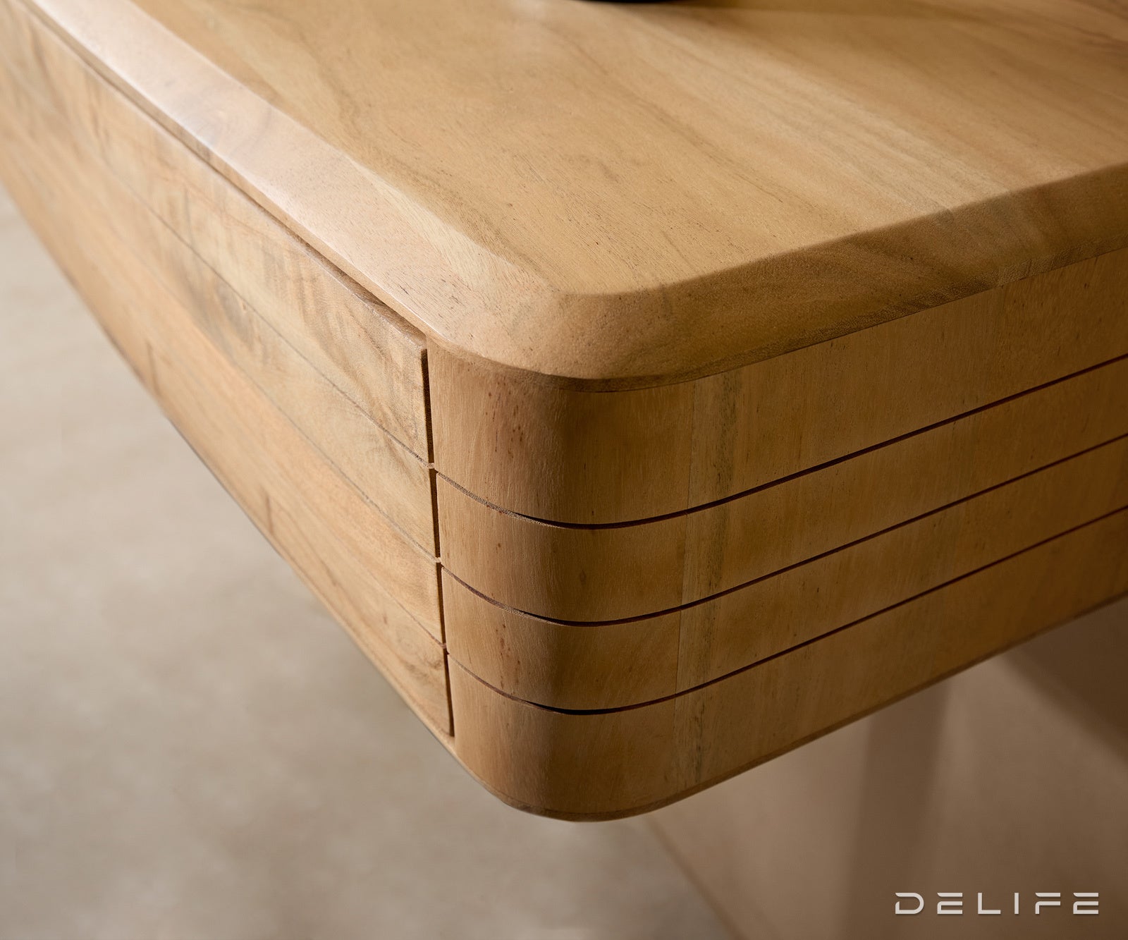 Konzolni stolić Nagaru 125x48cm, Materijal: Bagrem