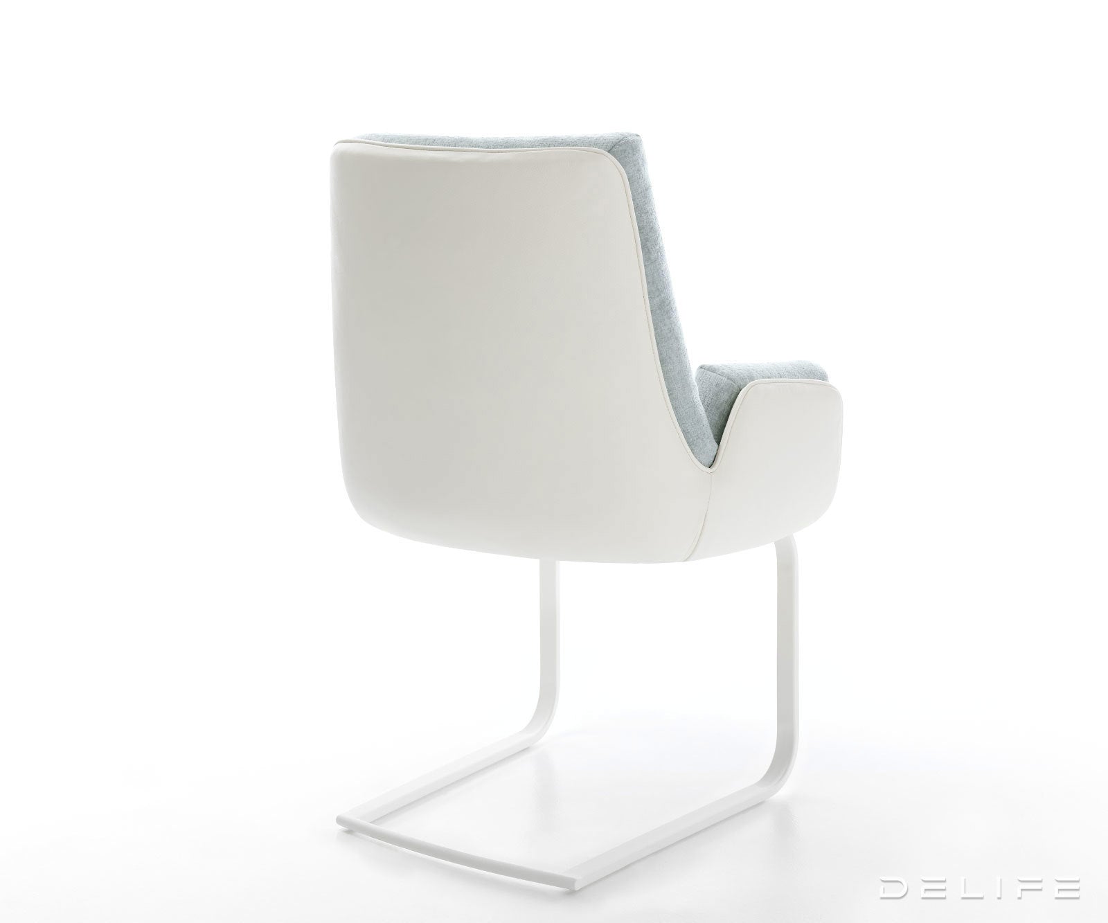 Blagovaonska Stolica Clea, Materijal: Chenille/Koža