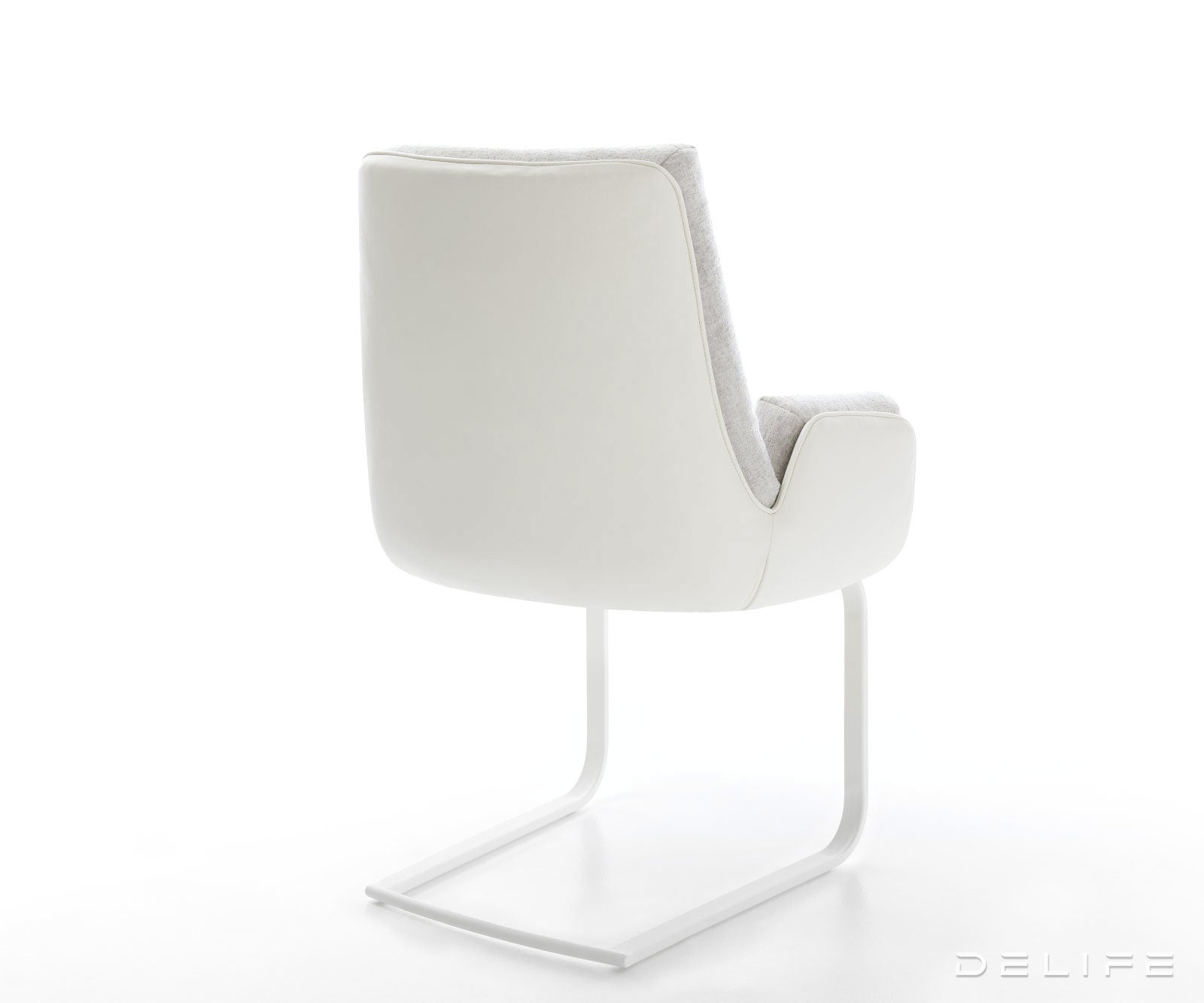 Blagovaonska Stolica Clea, Materijal: Chenille/Koža