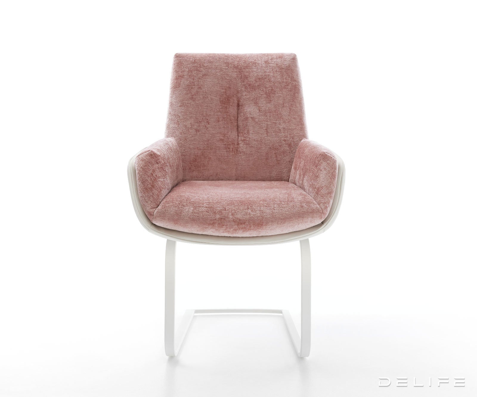 Blagovaonska Stolica Clea, Materijal: Chenille/Koža