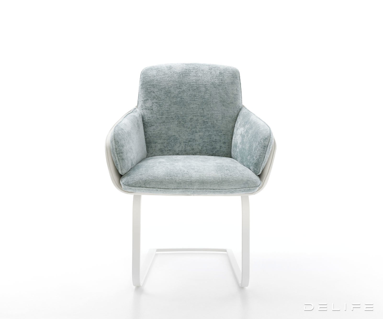 Blagovaonska Stolica Luan, Materijal: Chenille/Koža