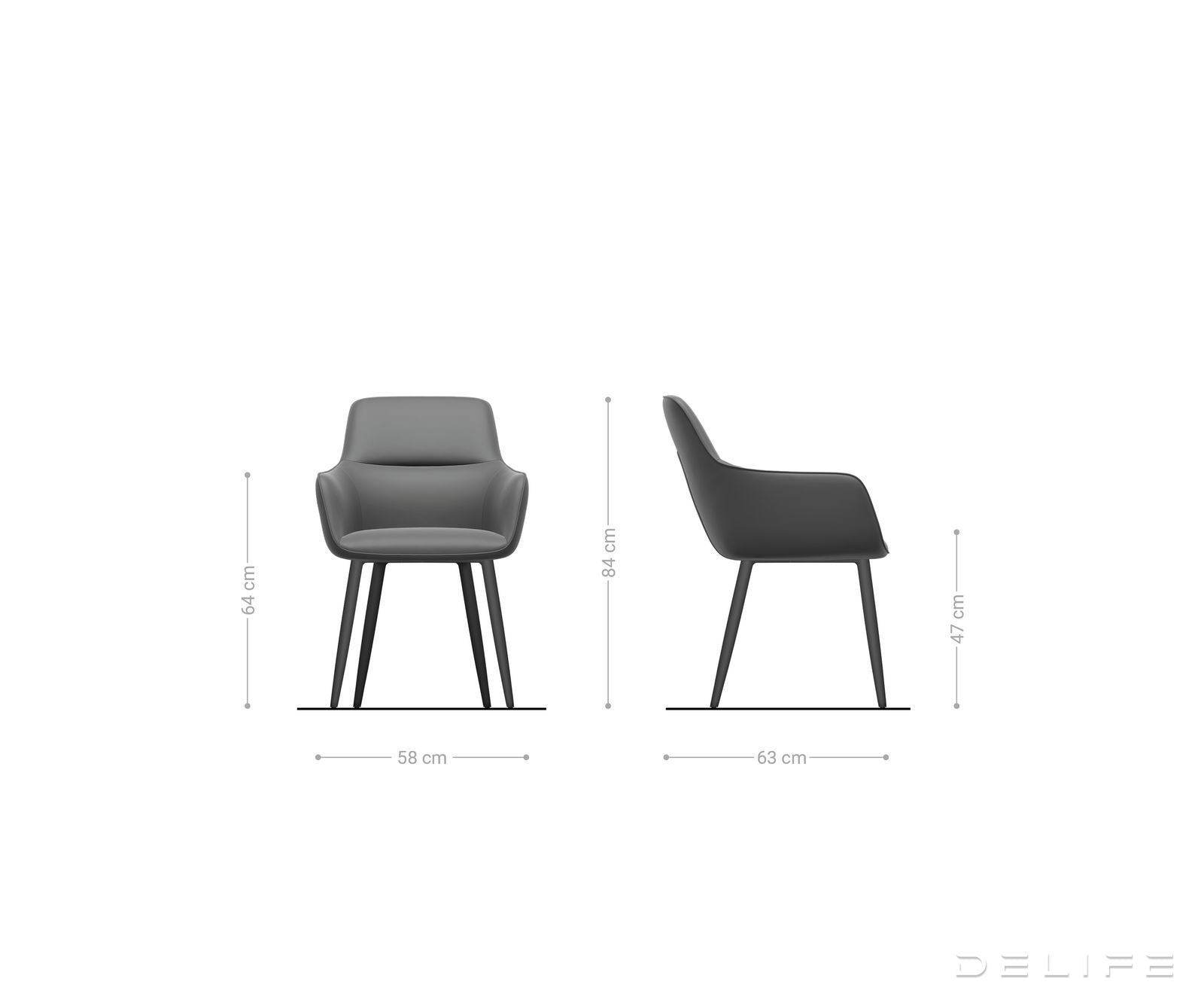 Blagovaonska stolica Pejo, Materijal: Mikrofibra/Boucle