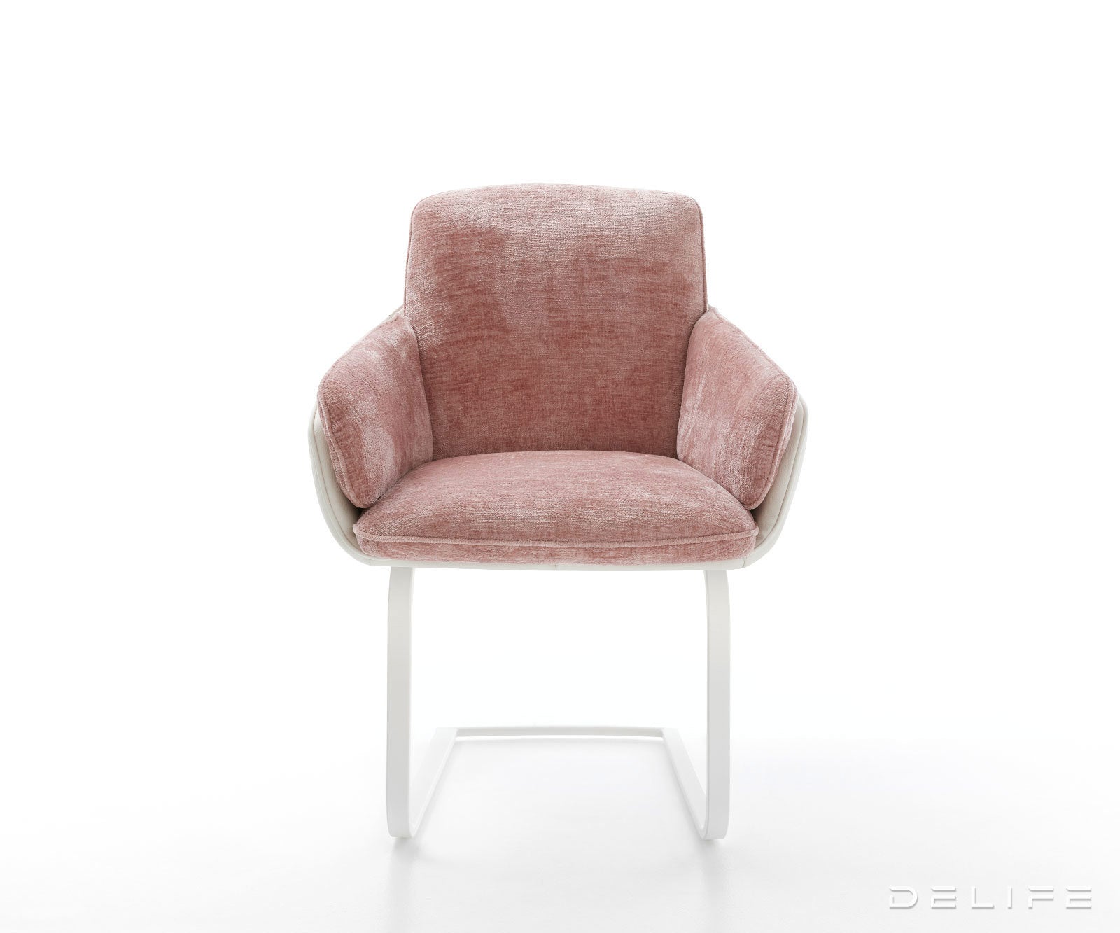 Blagovaonska Stolica Luan, Materijal: Chenille/Koža