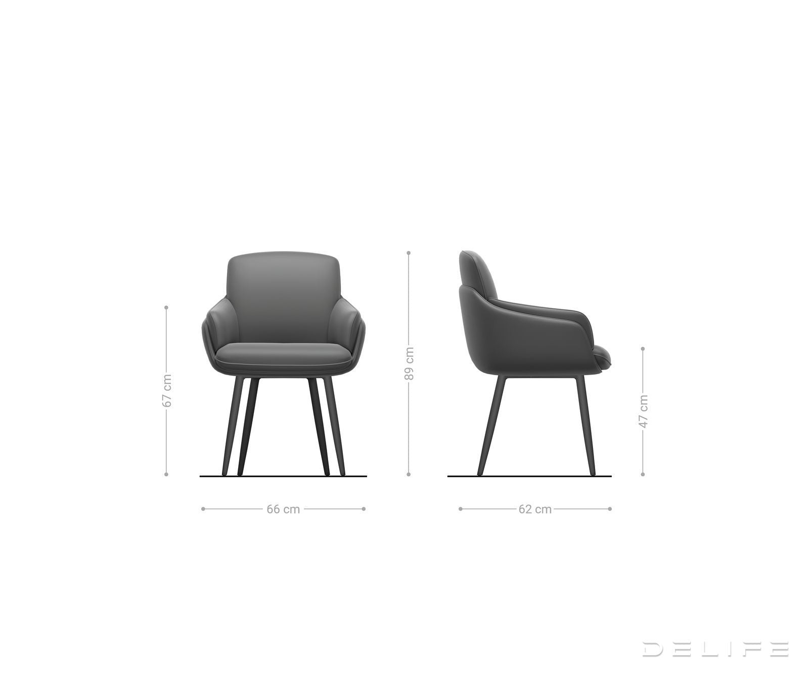 Blagovaonska Stolica Luan, Materijal: Chenille