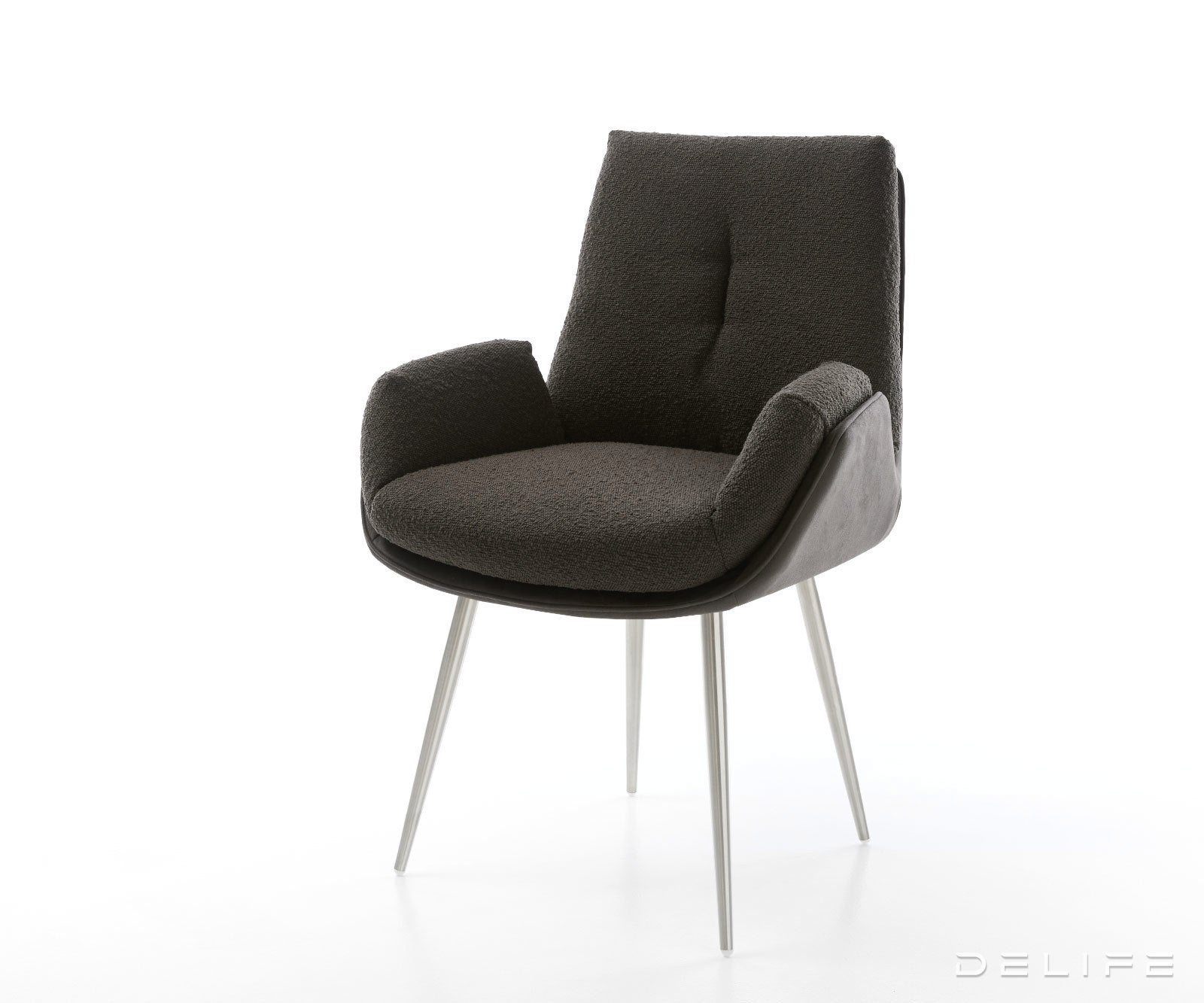 Blagovaonska Stolica Clea, Materijal: Mikrofibra/Boucle